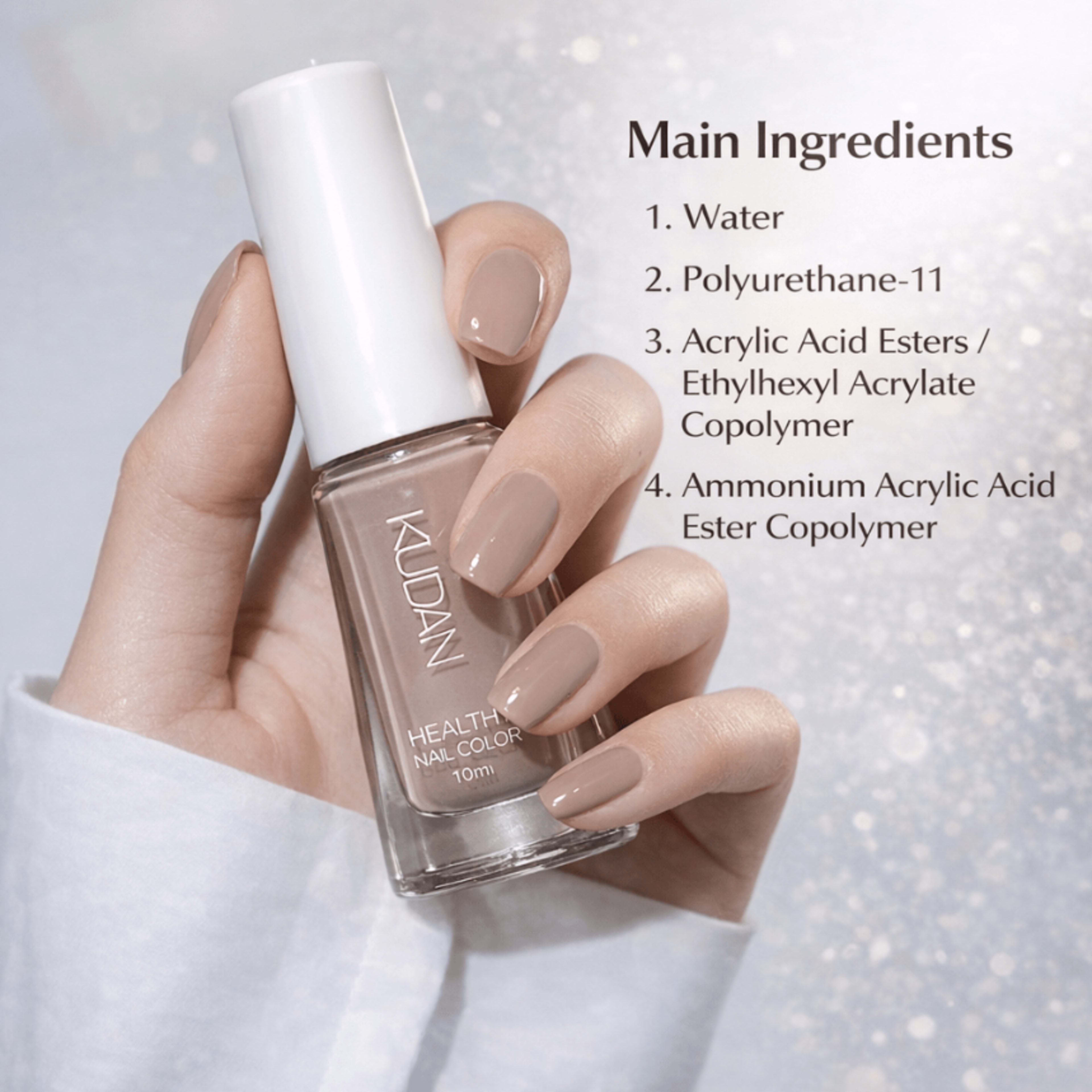 Alcohol-free, Light-scented Peelable Nail Polish  No Baking Neede10ML. Flattering And Long-lasting, Not Easy To Chip. Su 4