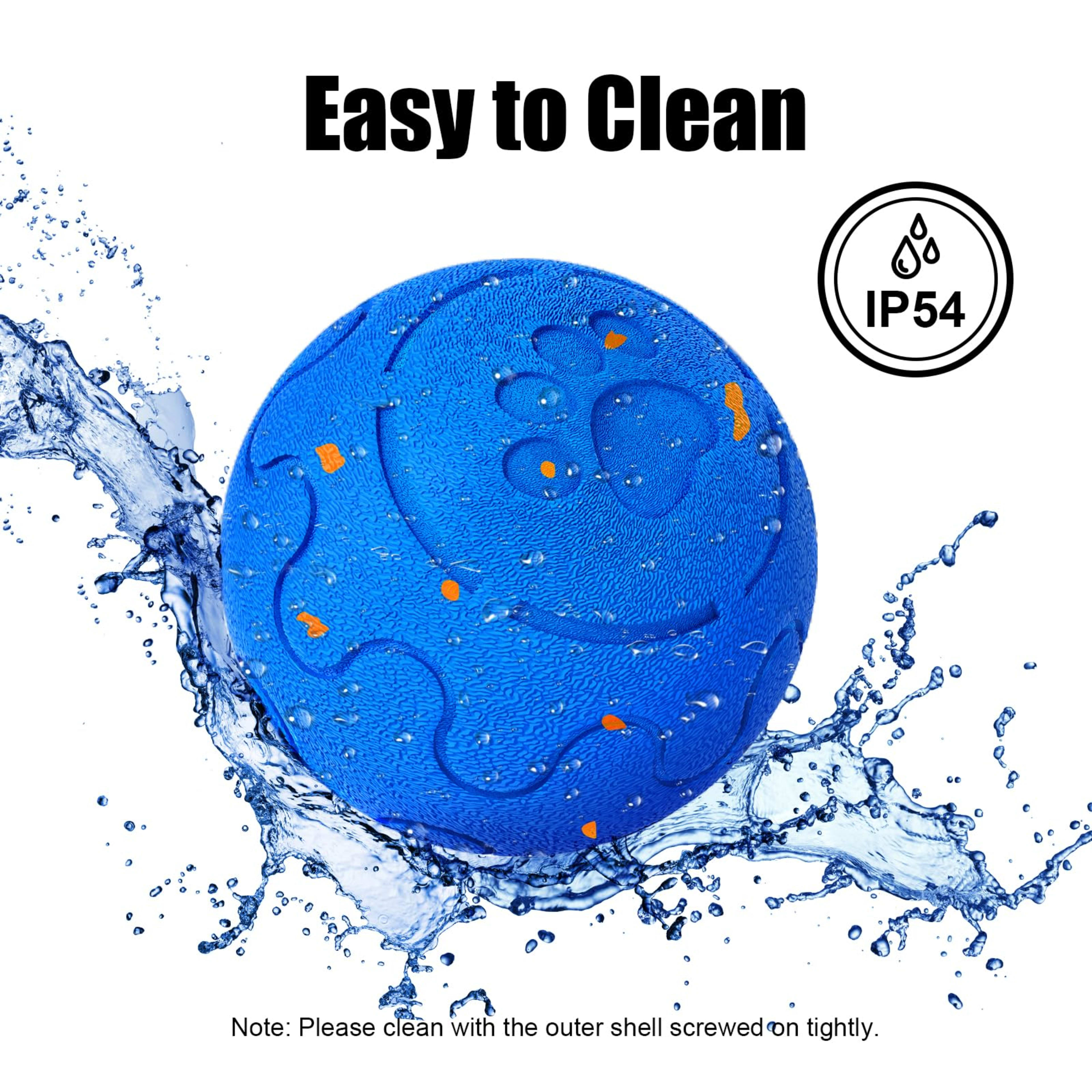 Interactive Dog Ball Toy, Smart Dog Toy For Medium And Large Dogs, Automatic Moving Rotating & Bouncing Ball, Durable E- 3