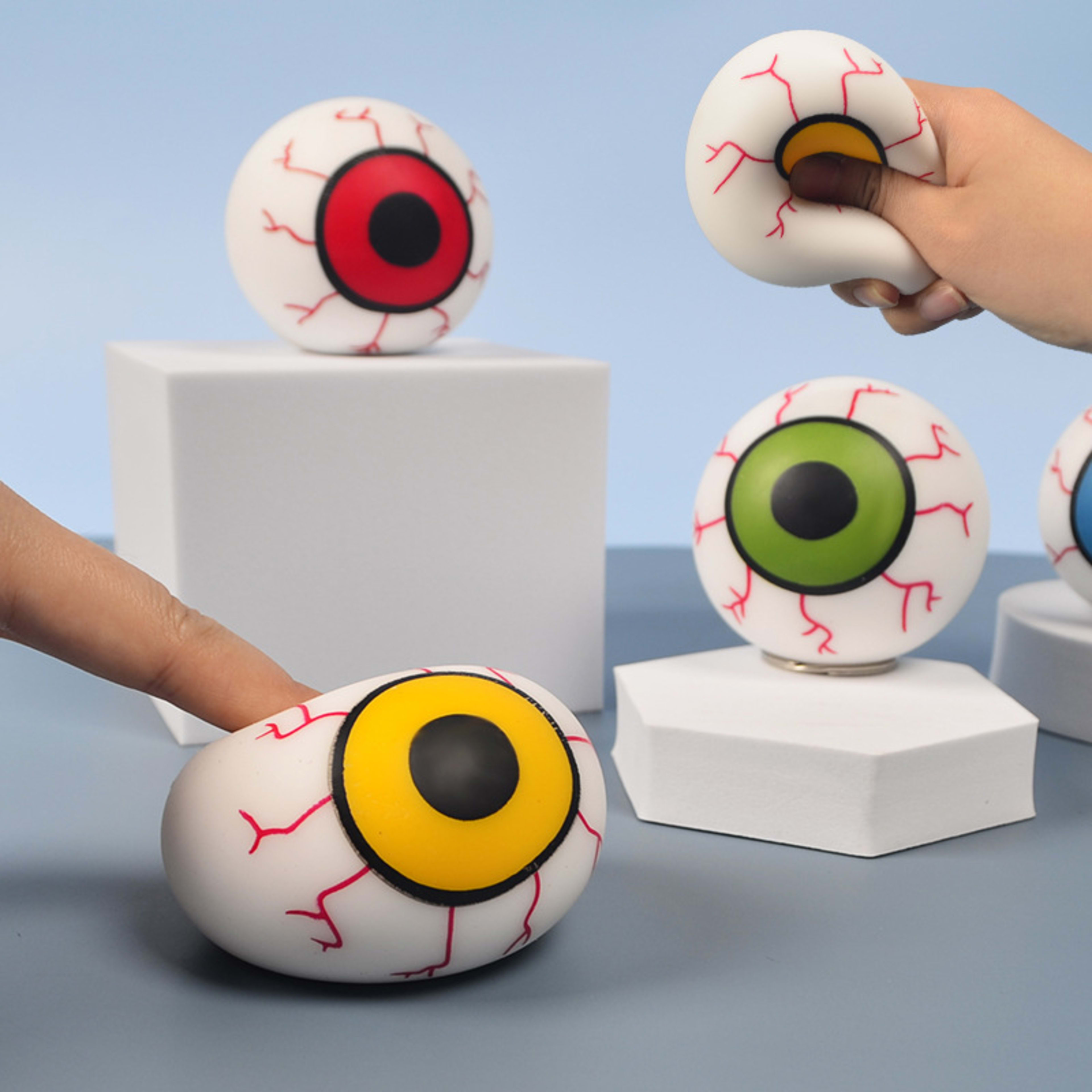 Vent Horror Eyes Stress Ball Trick Squeezing Toy 3