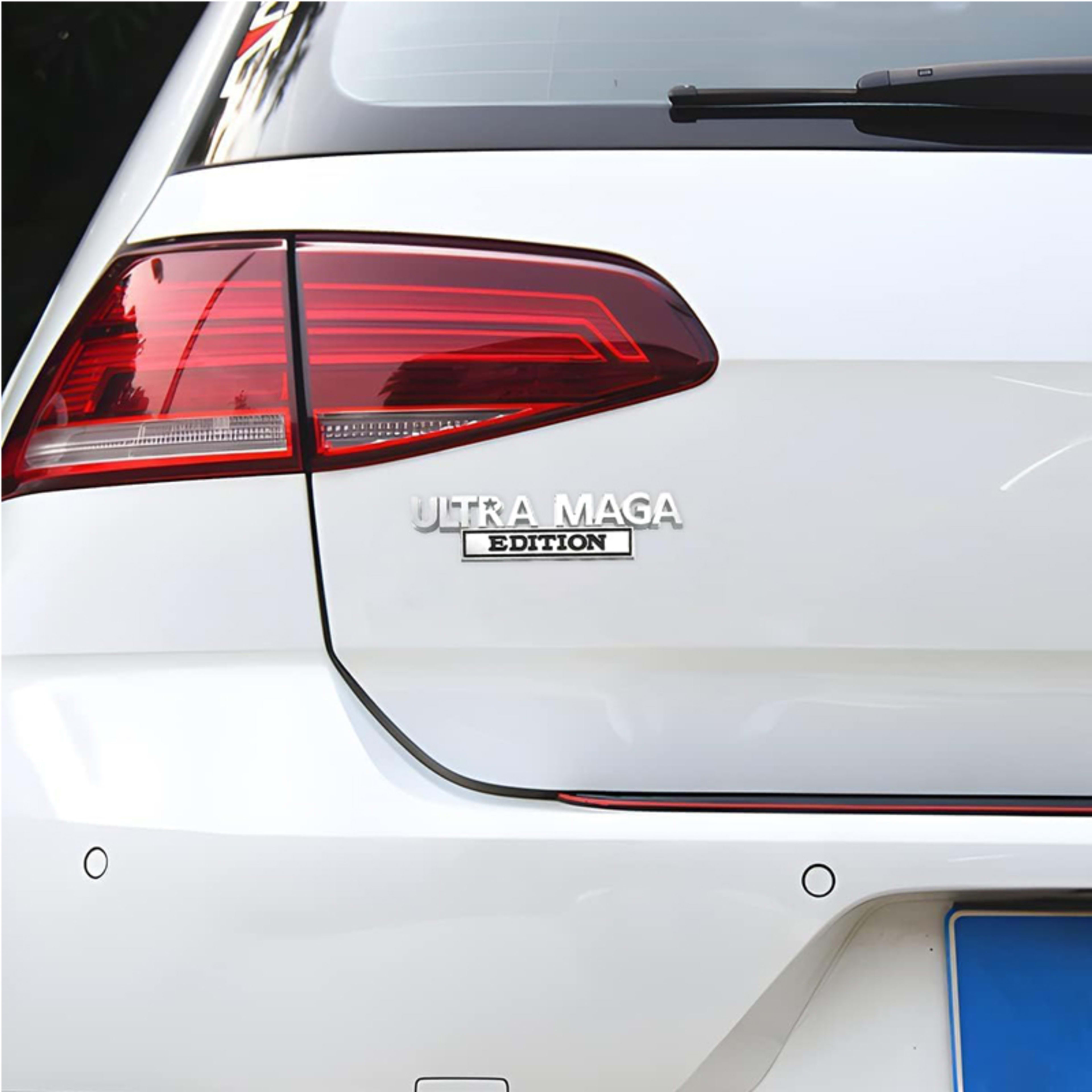 2pcs Ultra MAGA Edition Emblems, Emblem 3D Badge Decal Car Truck SUV,Refrigerator Sticker,Window Display Stickers,Bicycl 5