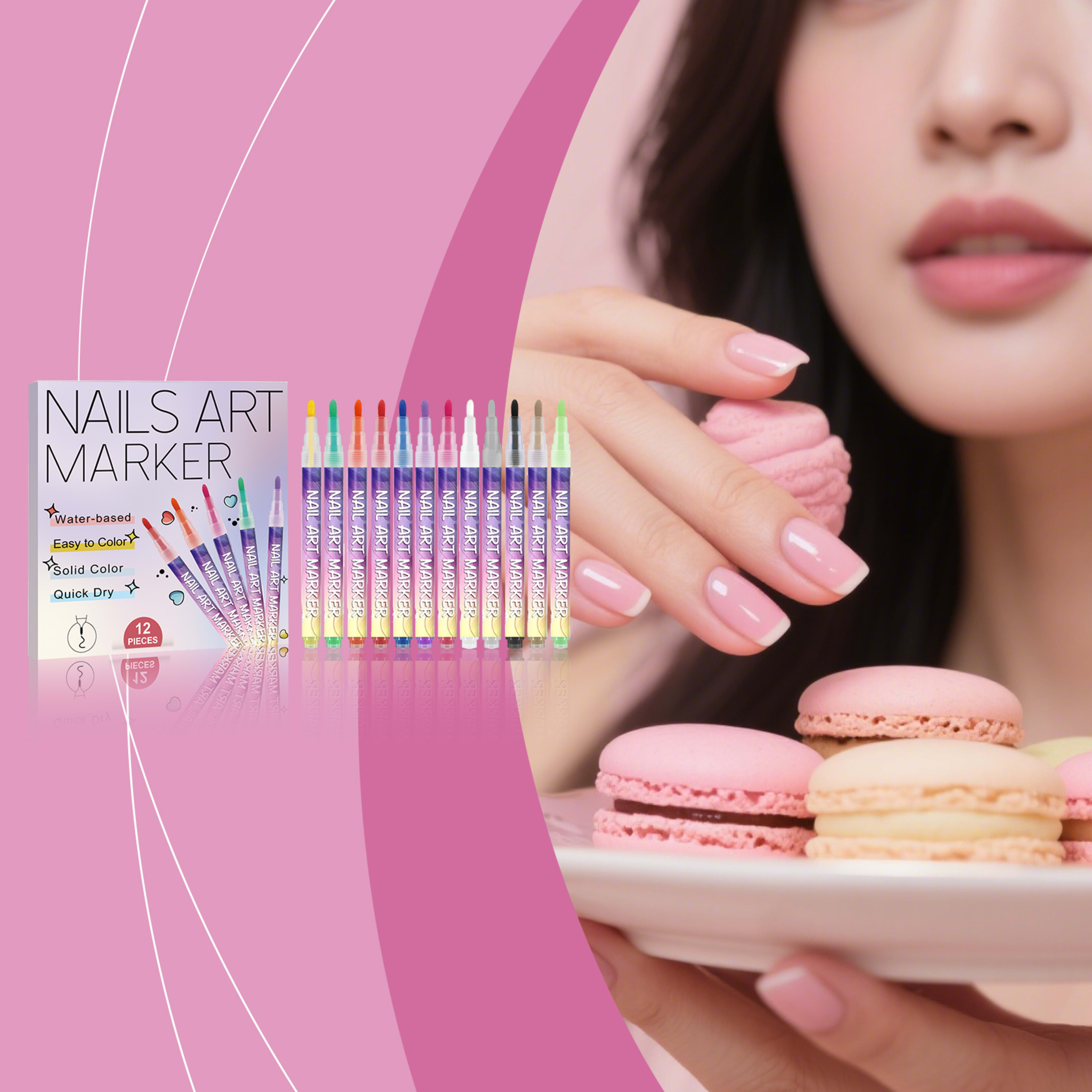 DIY Nail Art Doodle Pen 6