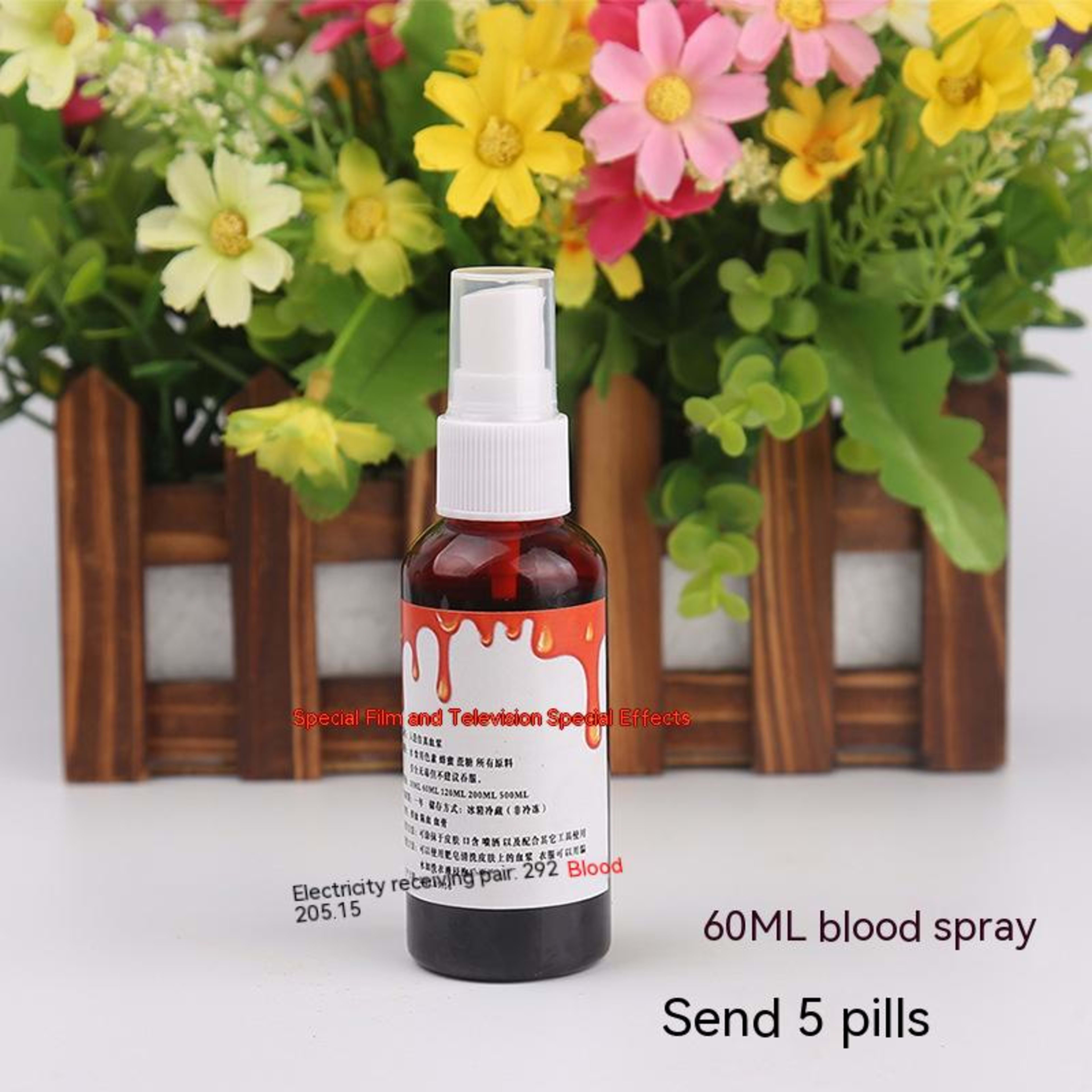 Halloween Decoration Plasma Fake Blood Capsule Simulation Props 10