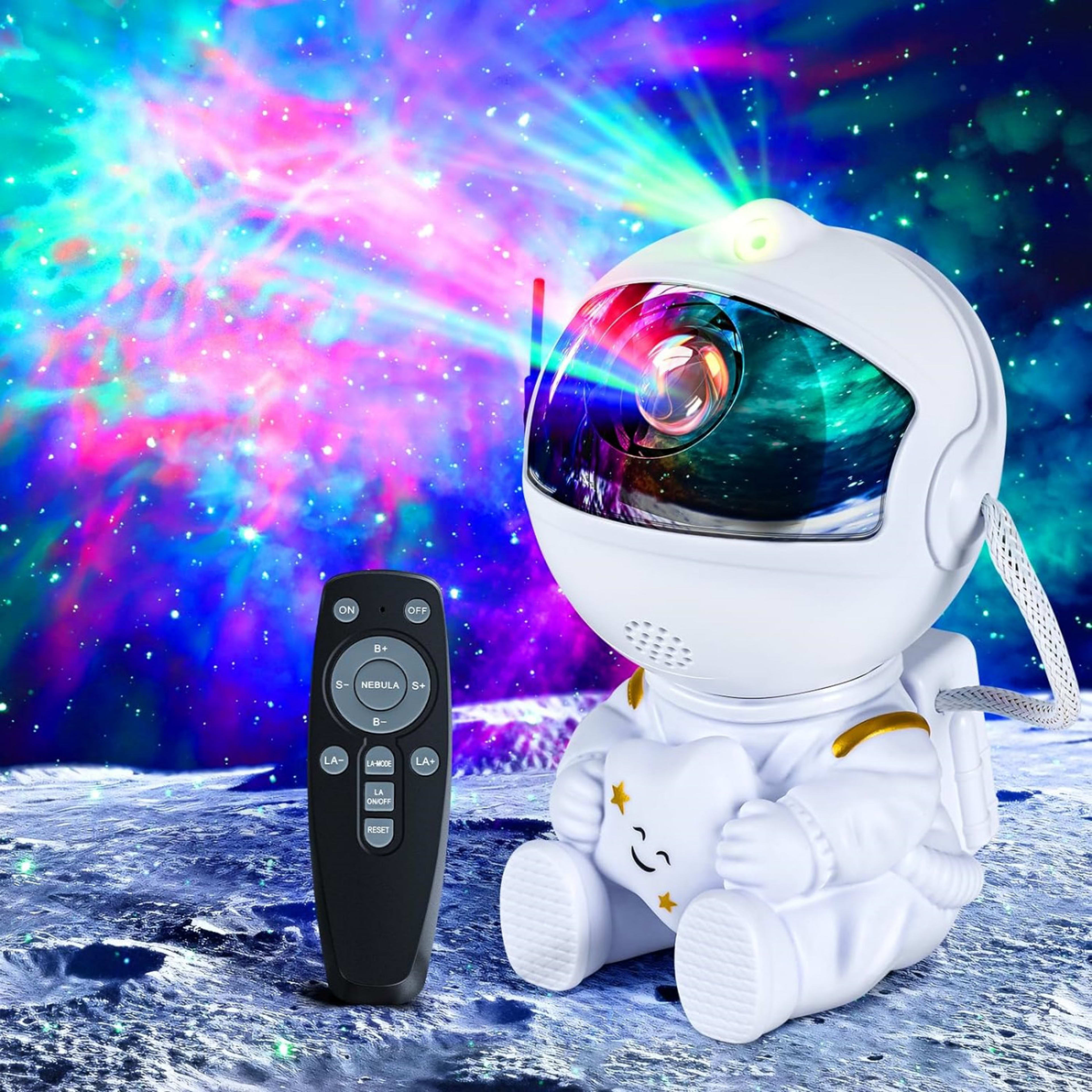 Astronaut Galaxy Projector, 360 Adjustable Star Projector, Starry Night Light Projector With Timer And Remote Control, U 11