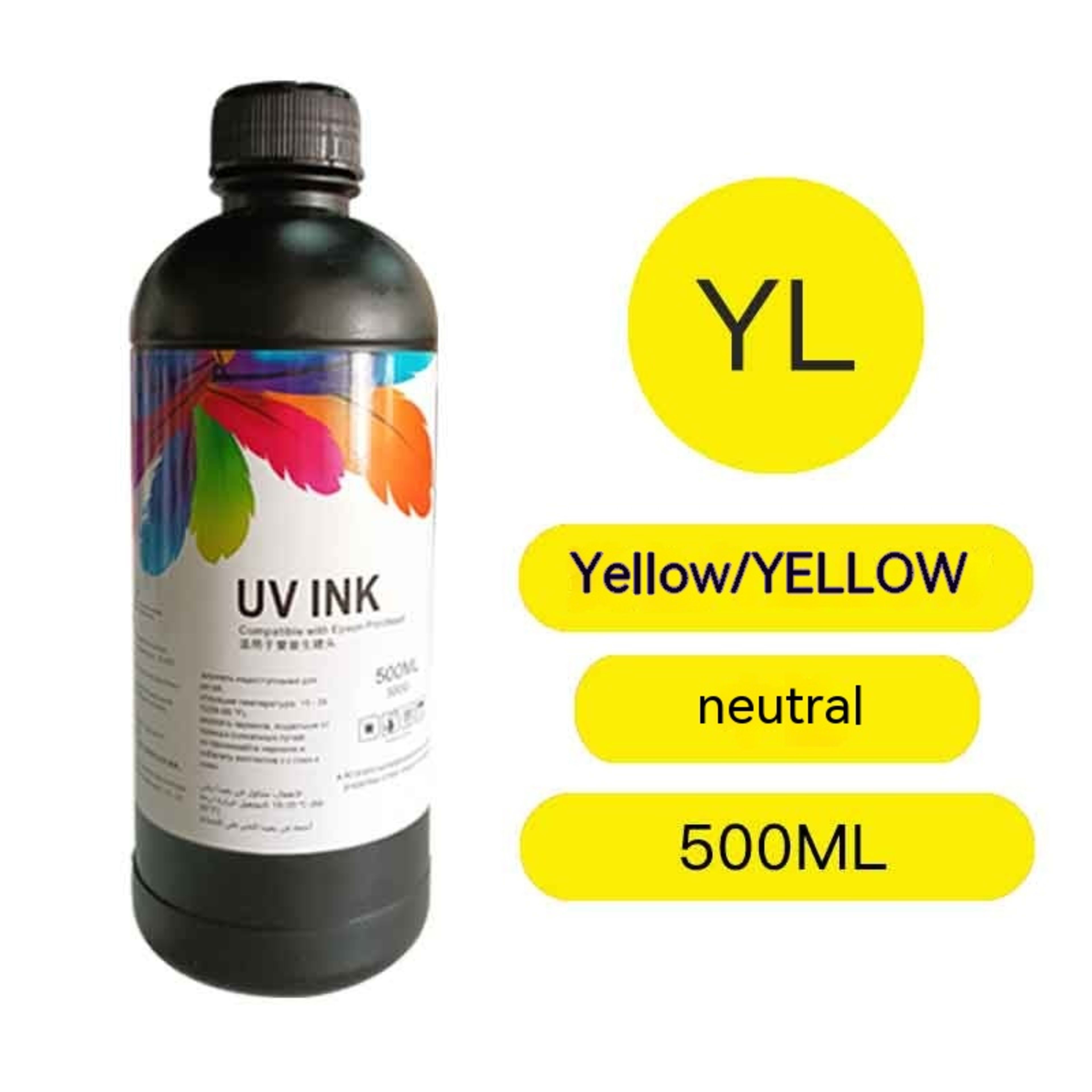UV Ink Coil Flat Plate UV Printer Ink Epson XP600 5th And 7th Generation TX800 Ink 6