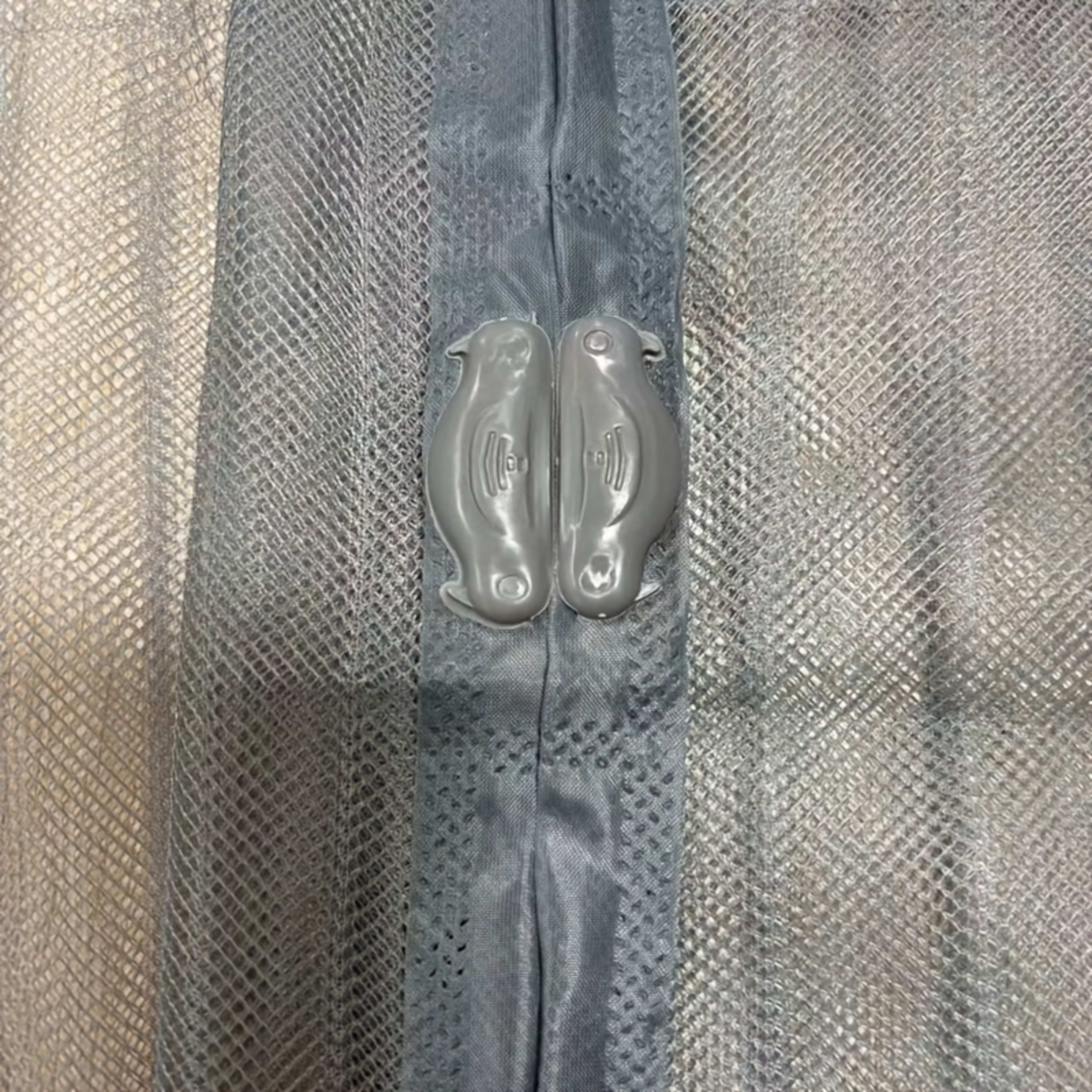 Magnetic Screen Door Curtain - Manual Or Automatic Closing Mesh, White Stripe Design, Mosquito-proof Summer Breathable P 10