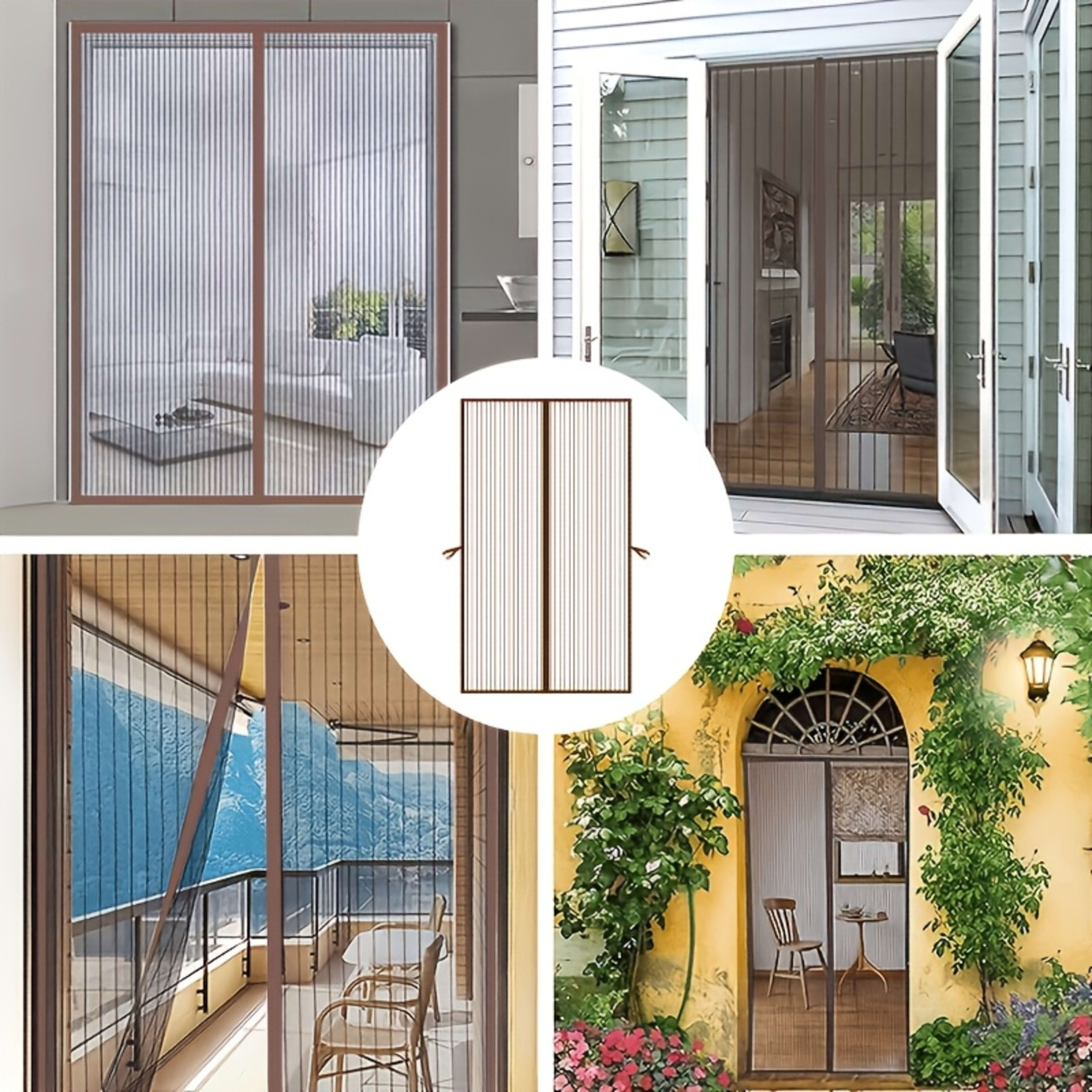 Magnetic Screen Door, Upgraded Polyester Fiber Mosquito And Fly Proof Mesh Curtain With Magnetic Closure Device, Suitabl 1