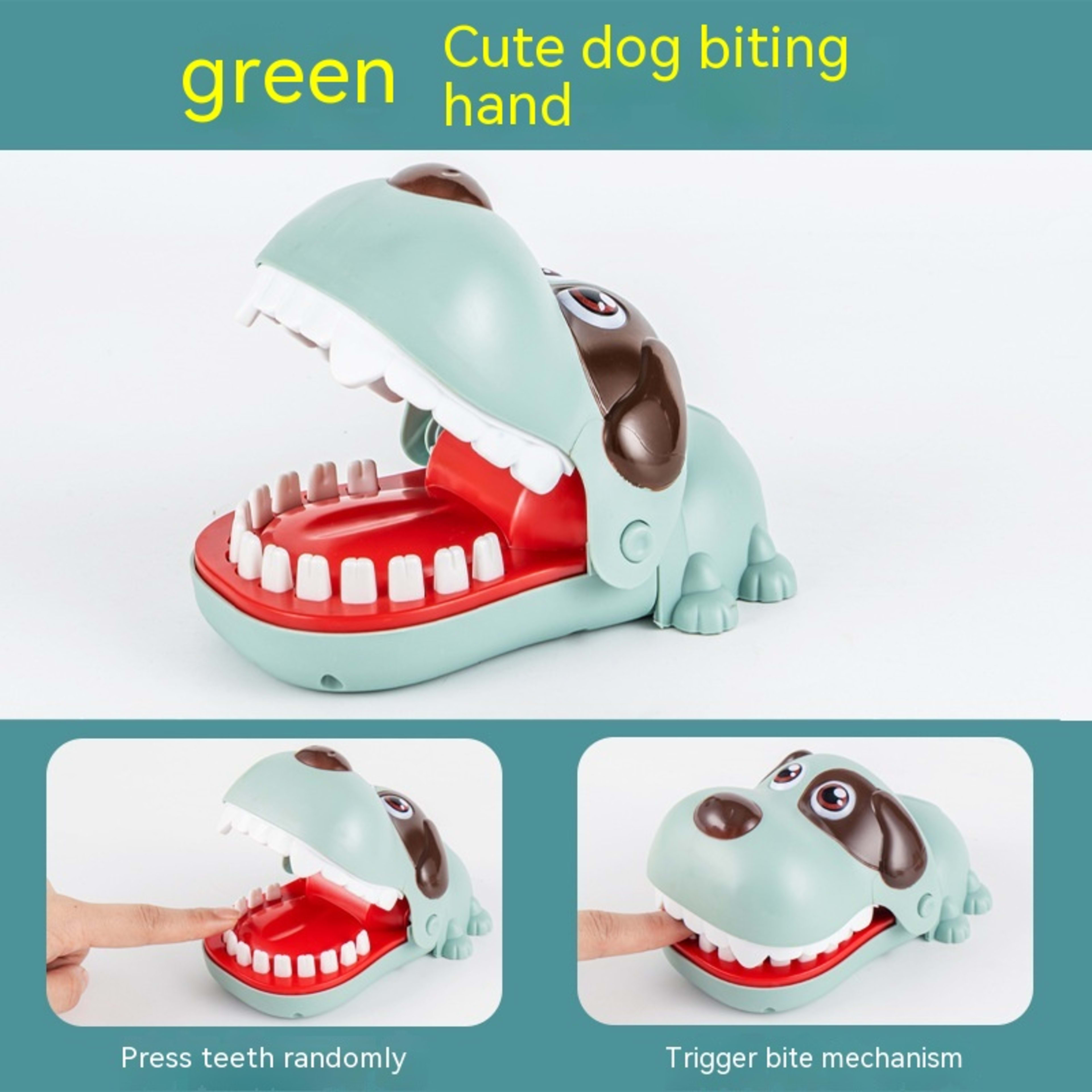 Children's Plastic Toys Bite Finger 4