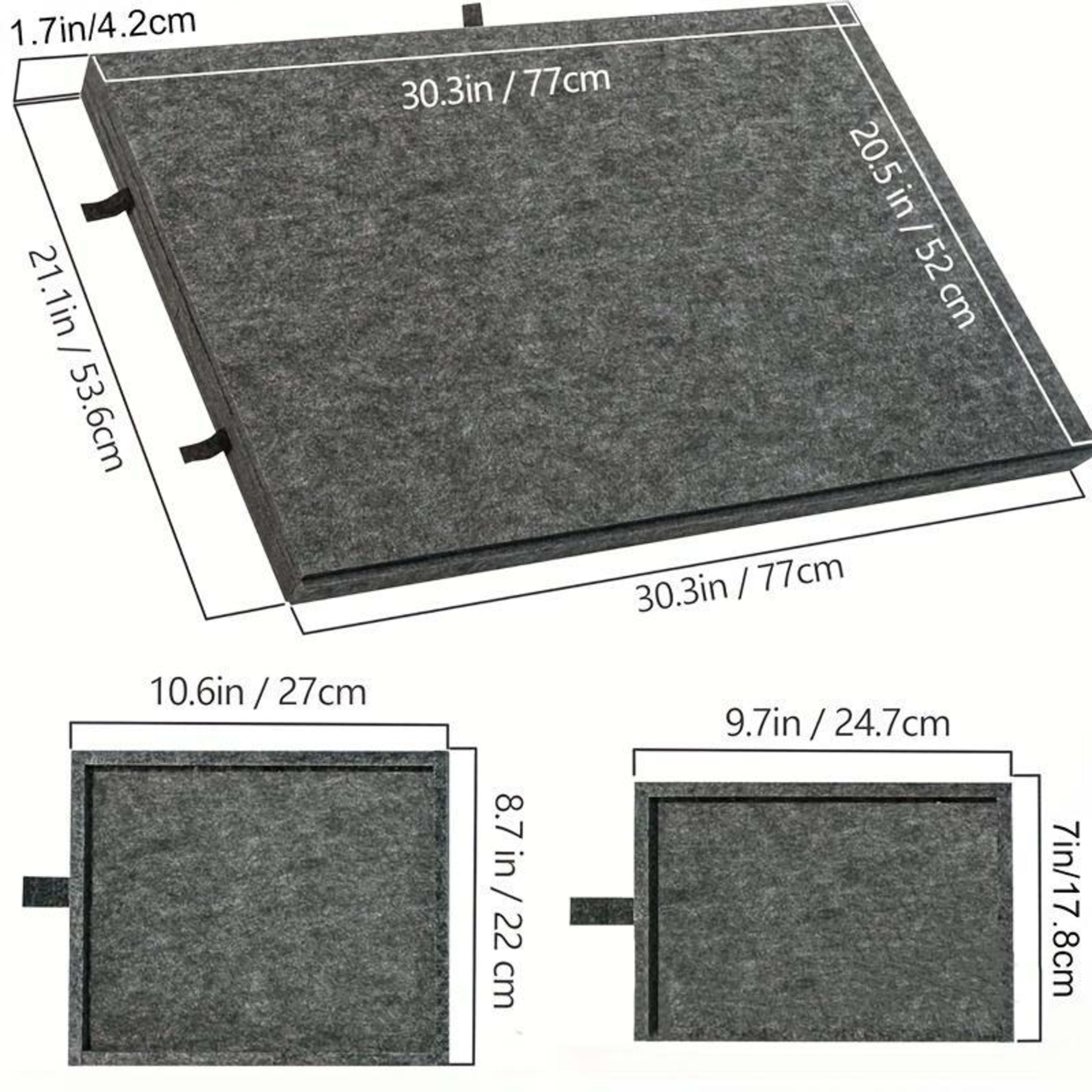 Foldable Puzzle Table With Sorting System Portable Puzzle Organizer For Adults Featuring A Built-in Stand And Protective 3