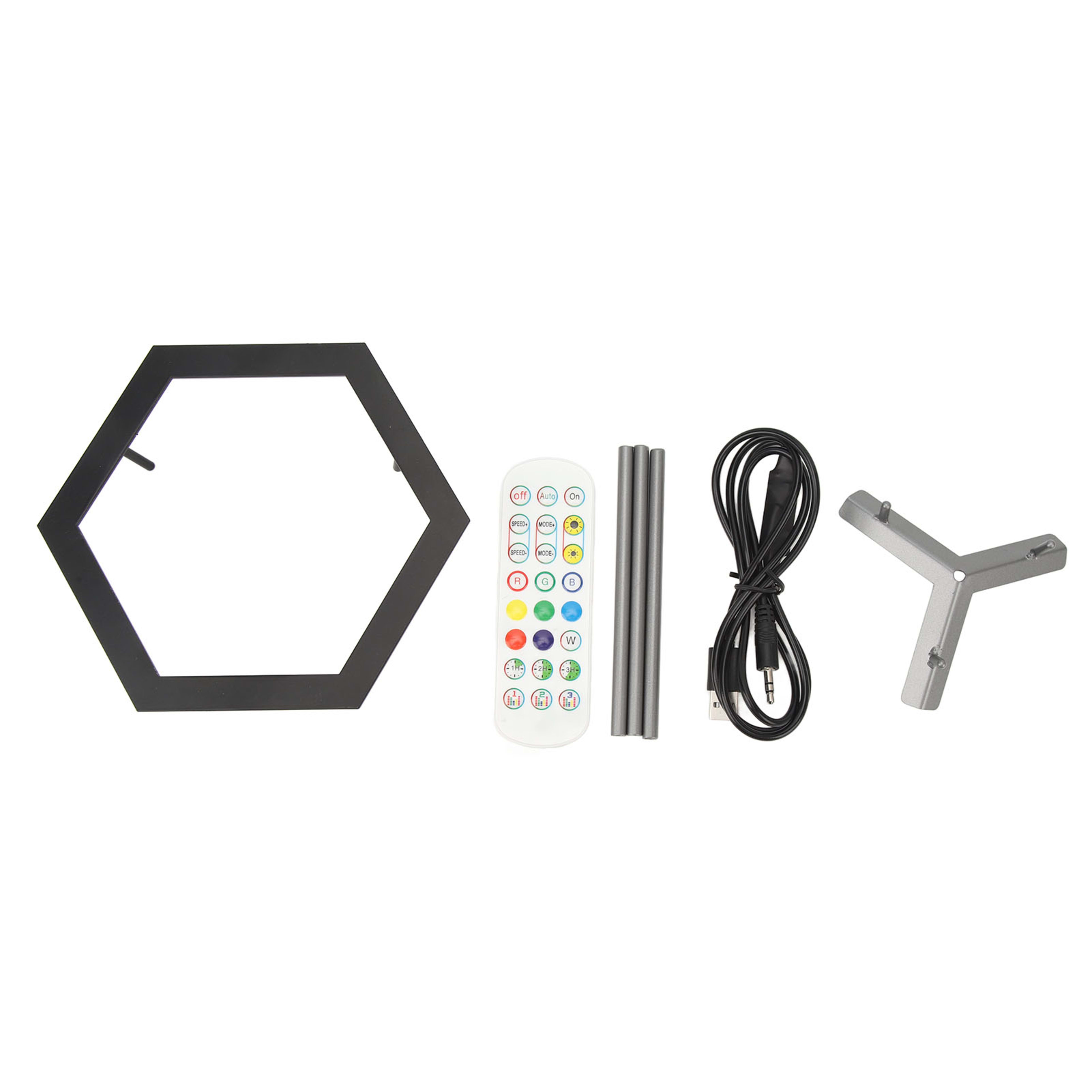 Dodecahedron Night Light Infinity Dodecahedron Color Art Light LED Night Light Lamp For Kids Room Bedroom Living Room Be 33