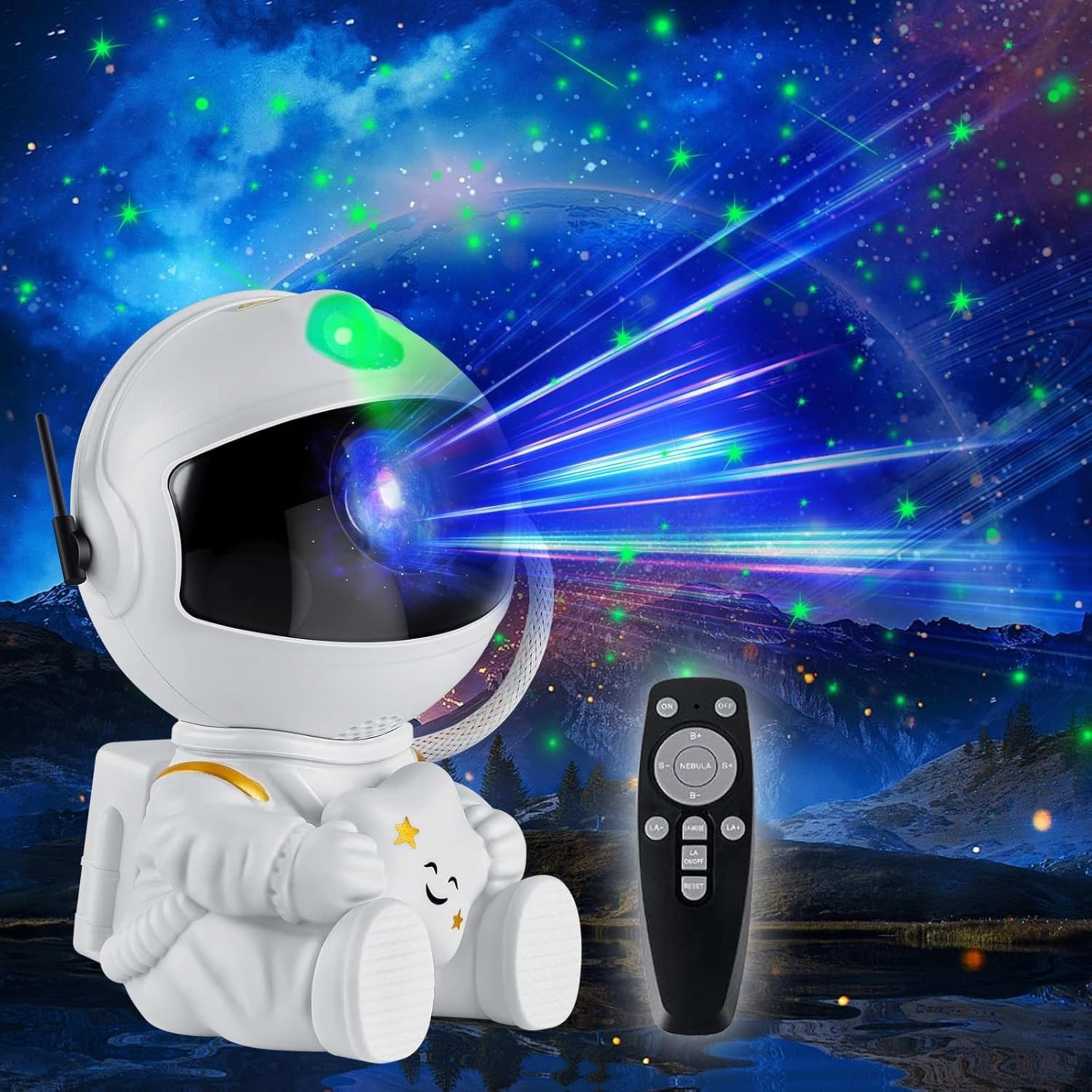 Astronaut Galaxy Projector, 360 Adjustable Star Projector, Starry Night Light Projector With Timer And Remote Control, U 6