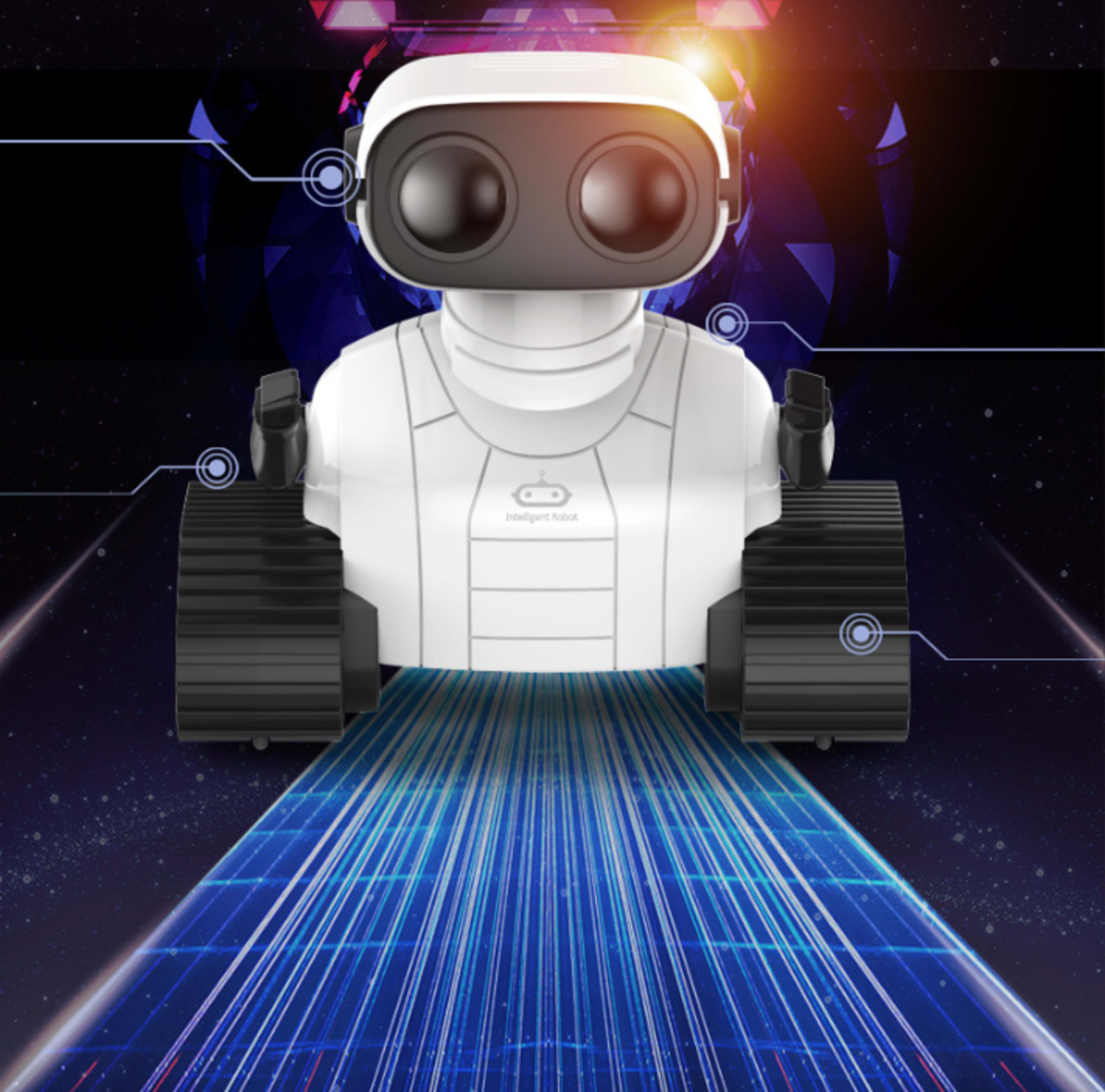 USB Rechargeable Remote Control Robot Toy Children 2
