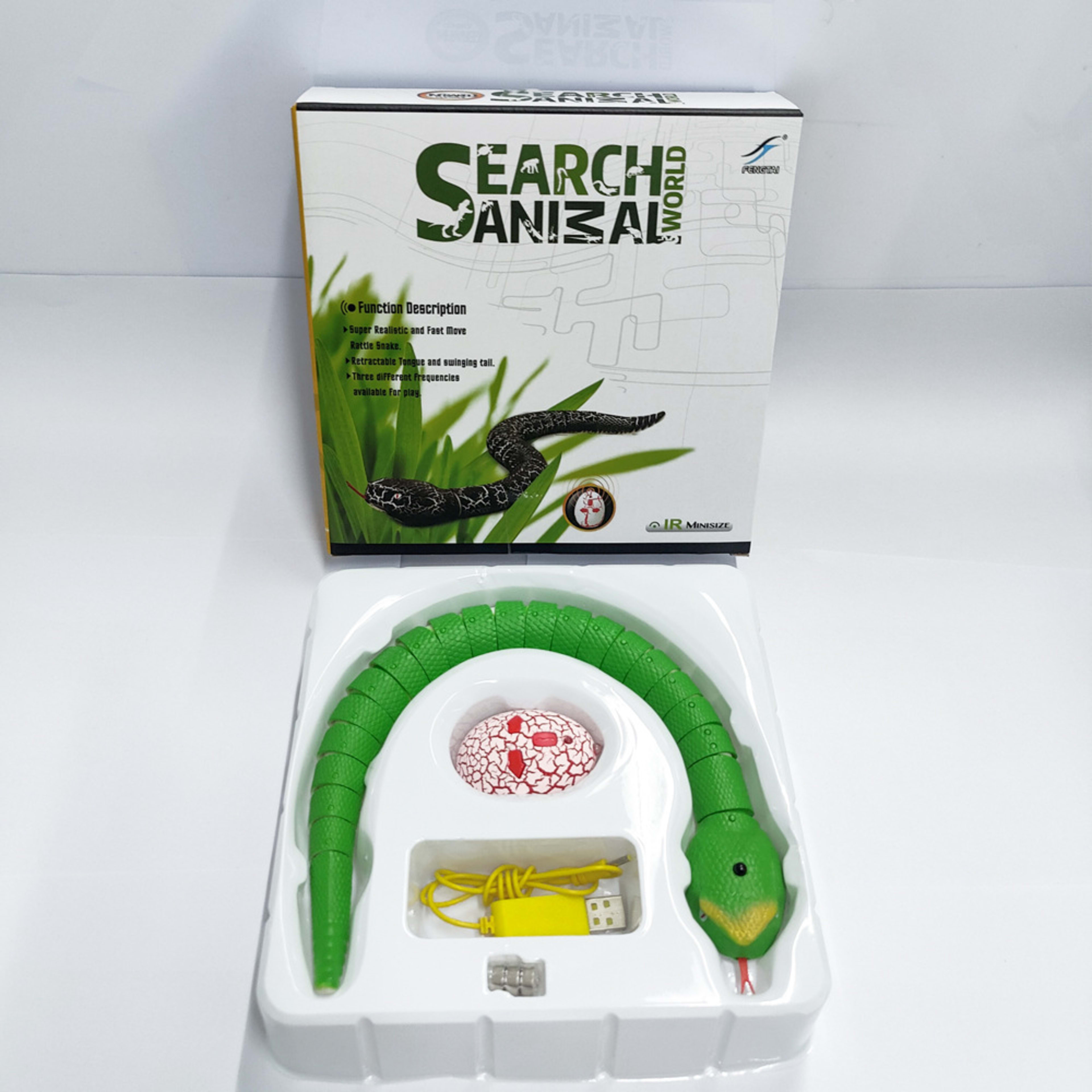 Remote Control Model Big Snake Toy 5