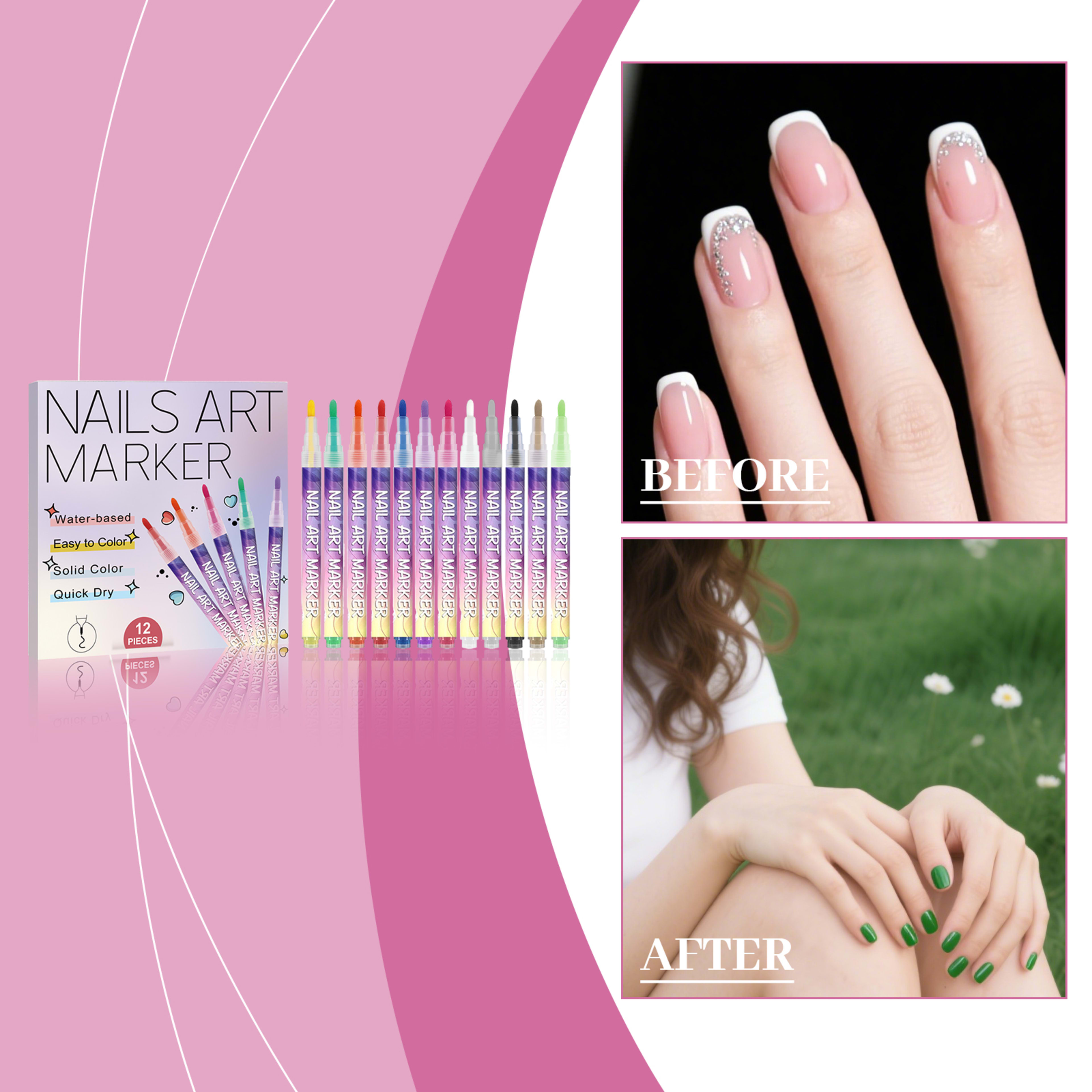 DIY Nail Art Doodle Pen 7