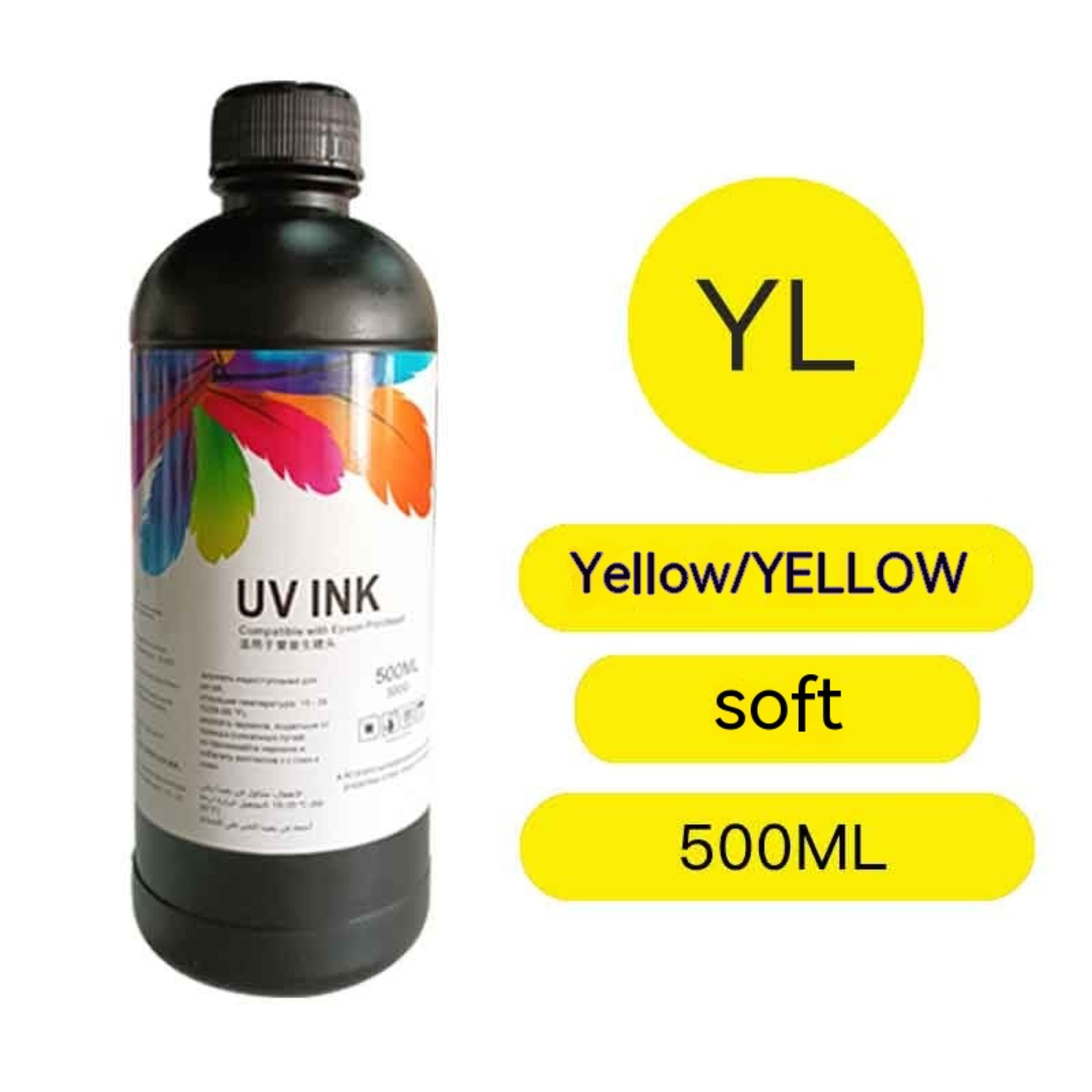 UV Ink Coil Flat Plate UV Printer Ink Epson XP600 5th And 7th Generation TX800 Ink 25