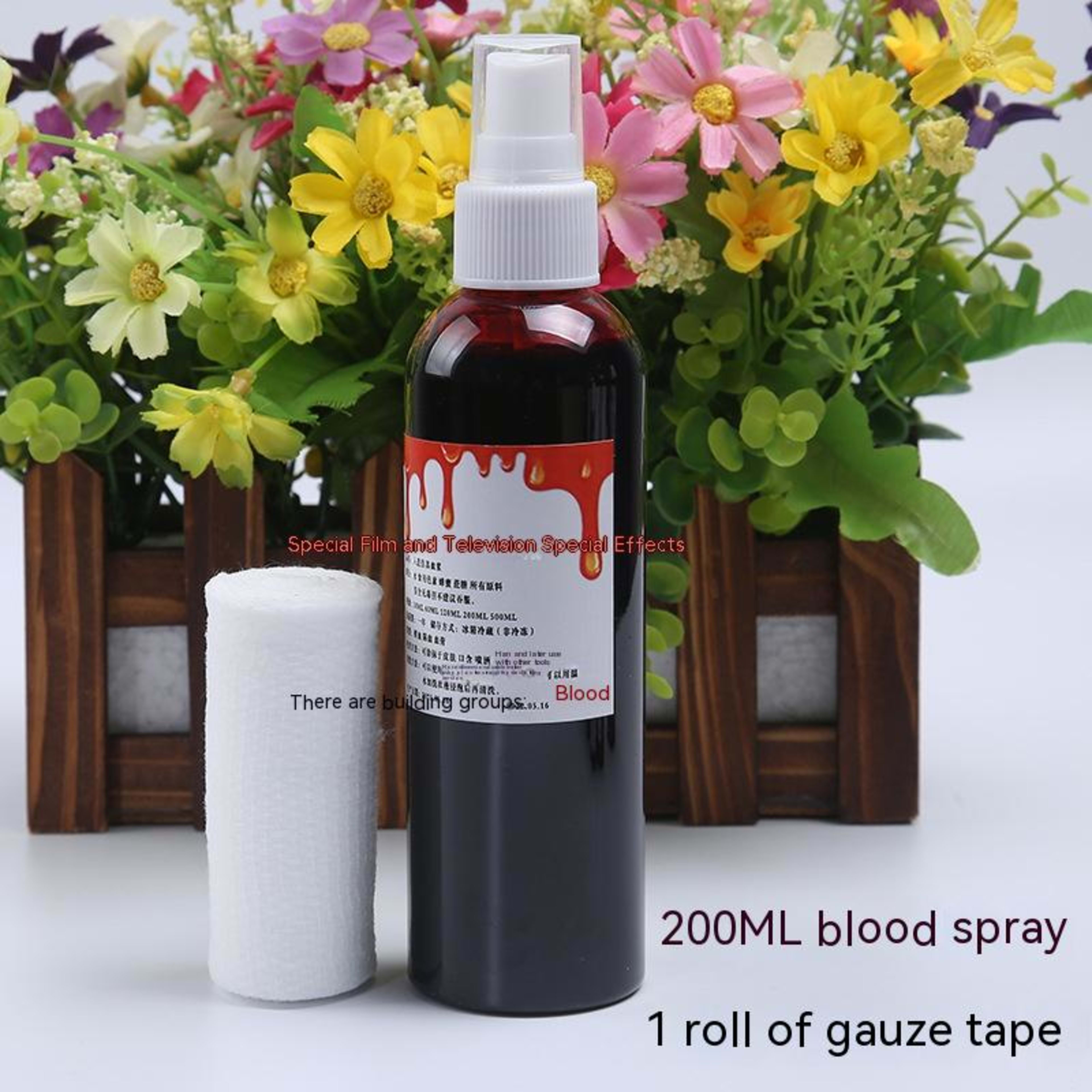 Halloween Decoration Plasma Fake Blood Capsule Simulation Props 3
