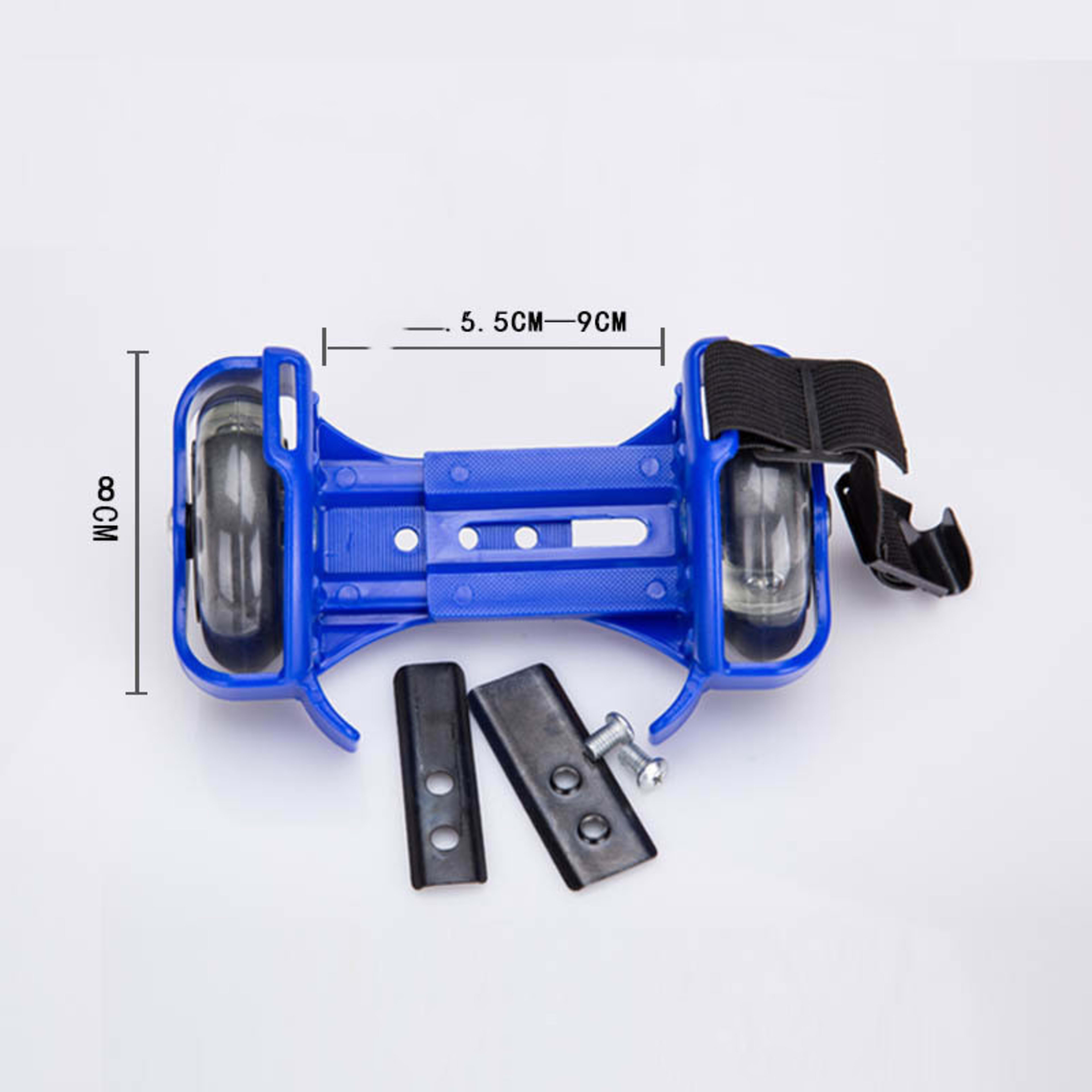 Pvc Children's Roller Skates Three-color Luminous Roller Skates 2