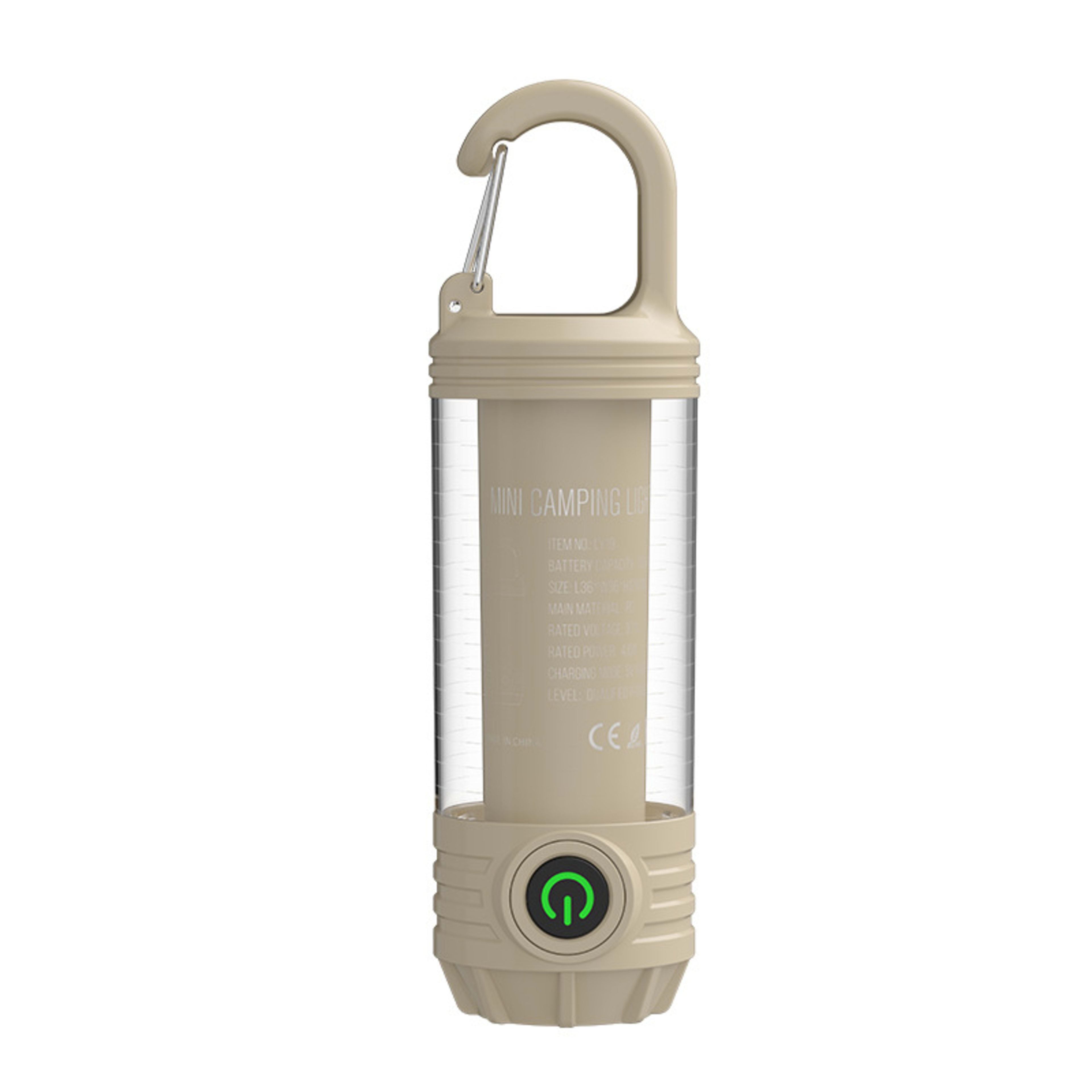 New Multi-functional Outdoor Camping Light, Portable High-brightness Rechargeable Mini Retro Camping Ambient Light 2