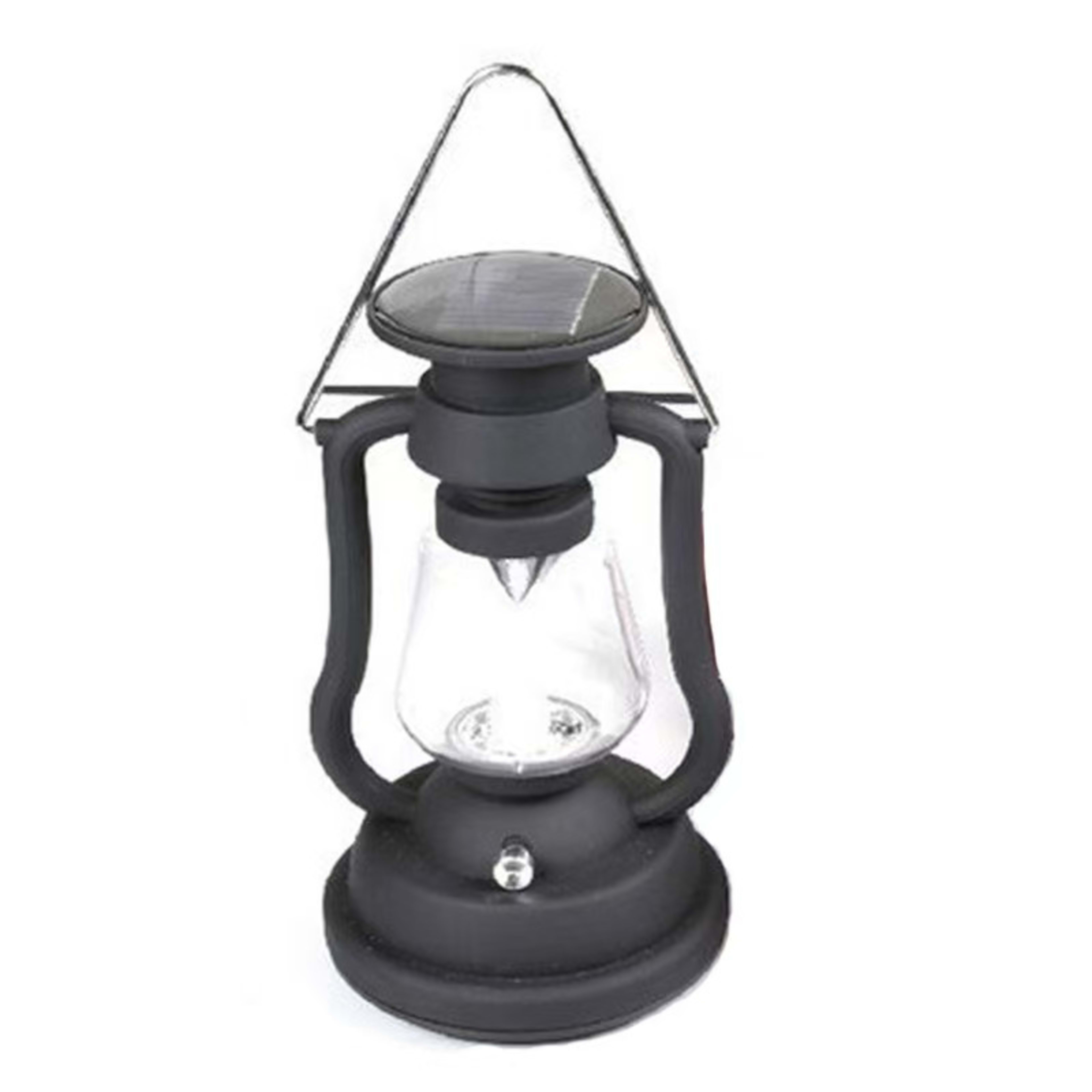 Hand-crank Charging Solar Camping Lantern, Antique-Style Horse Lamp, Outdoor Tent Light, Portable Handheld Camping Lamp, 3