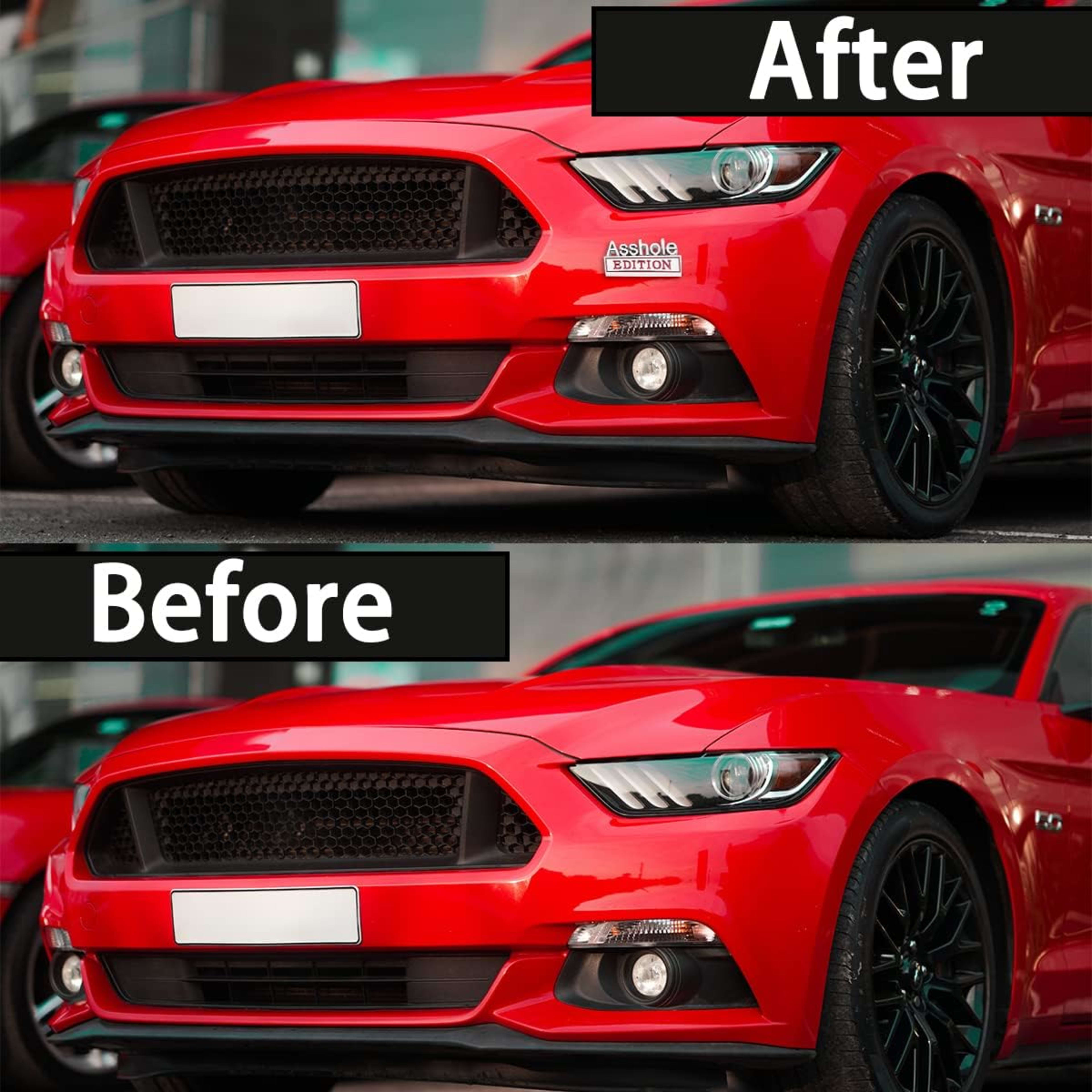2pcs Emblem Car Decal, 3D Metal Letter Badge For Auto Front Hood, Trunk, Fender, Strong Adhesive Car Replacement Sticker 15