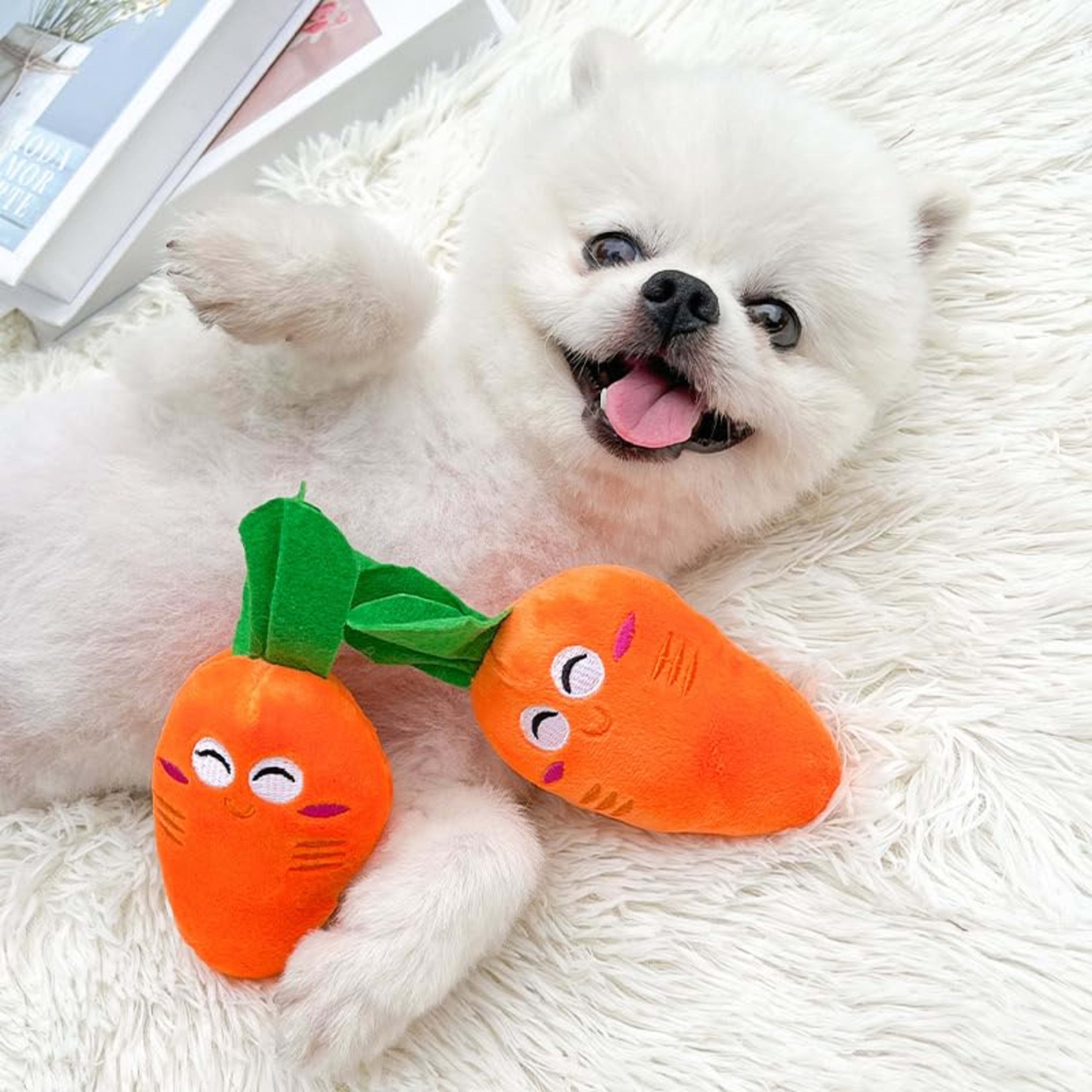 Plush Chicken Leg Dog Chew Toy - Soft Durable Pet Chewing Toy For Small Medium Dogs Puppy Teething Play Supplies 3