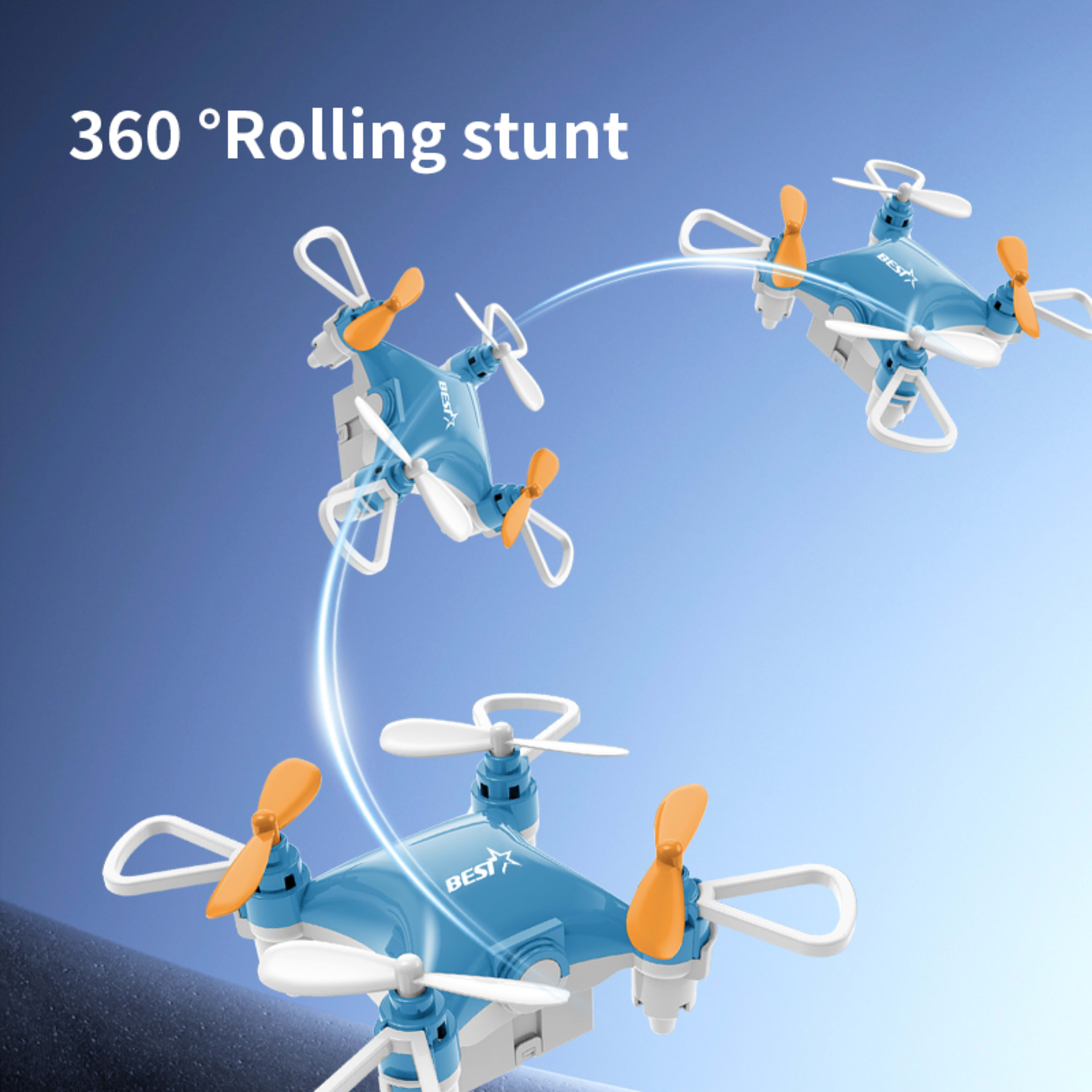 MINI - Blue - Single Battery 10