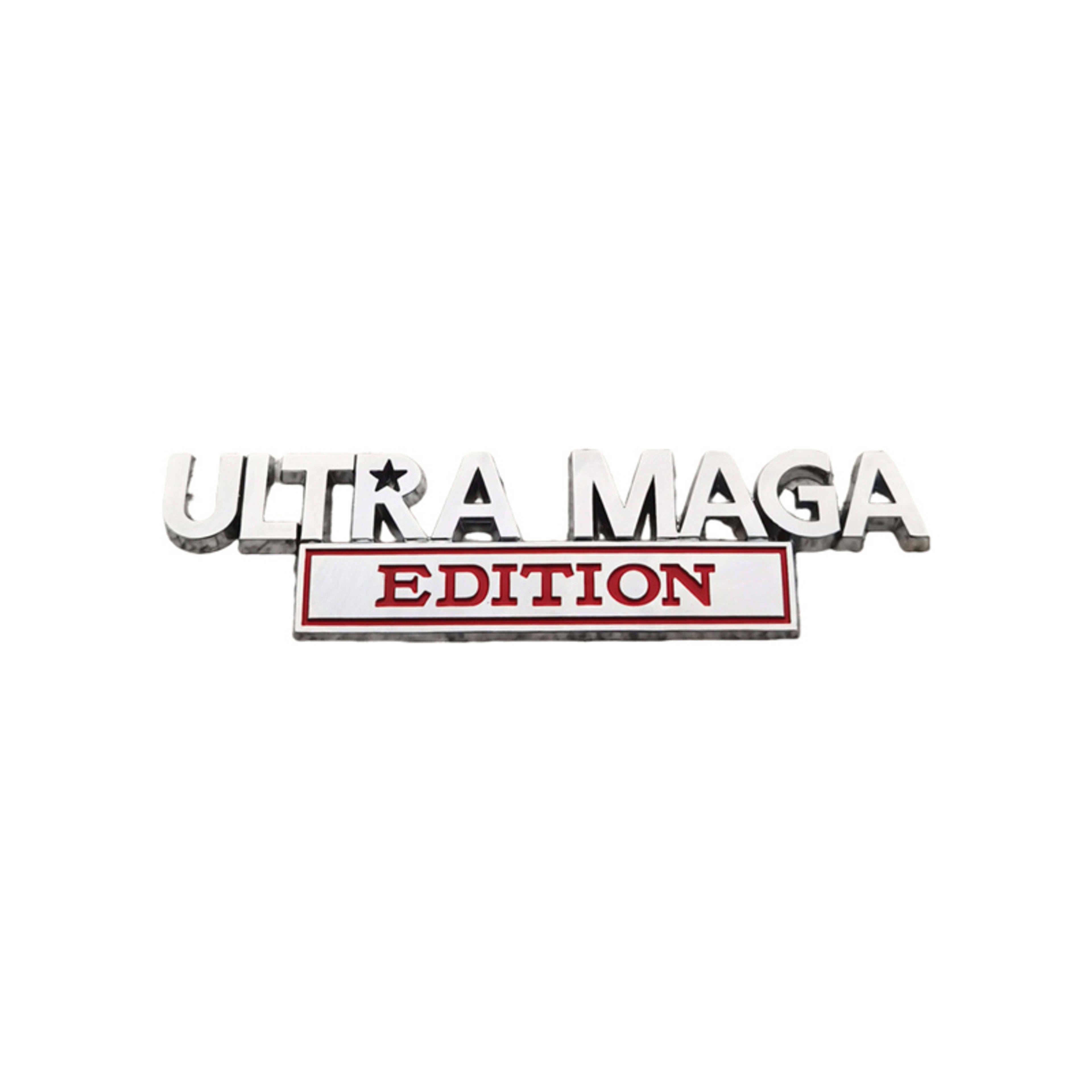2pcs Ultra MAGA Edition Emblems, Emblem 3D Badge Decal Car Truck SUV,Refrigerator Sticker,Window Display Stickers,Bicycl 8