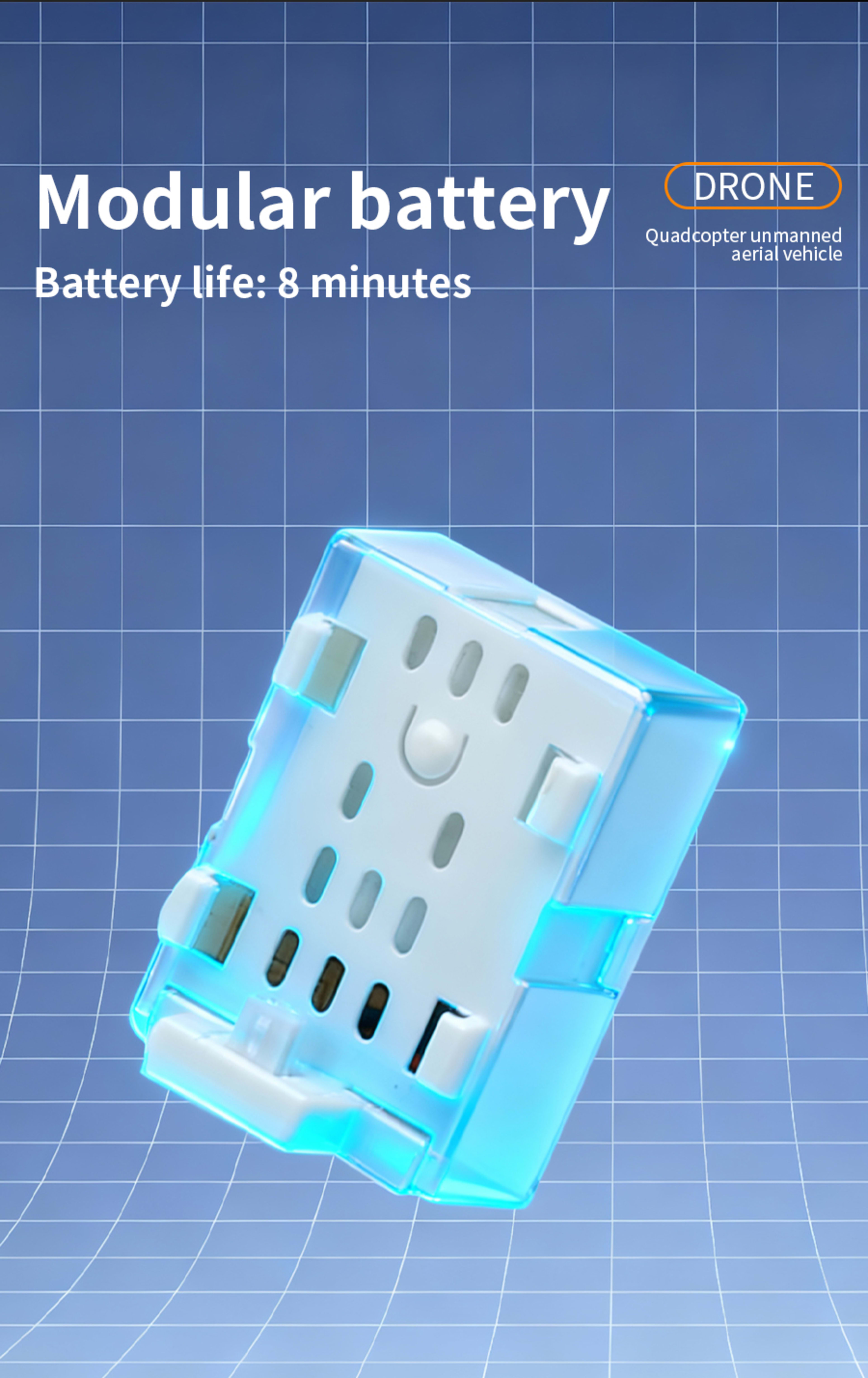 MINI - Blue - Single Battery 6