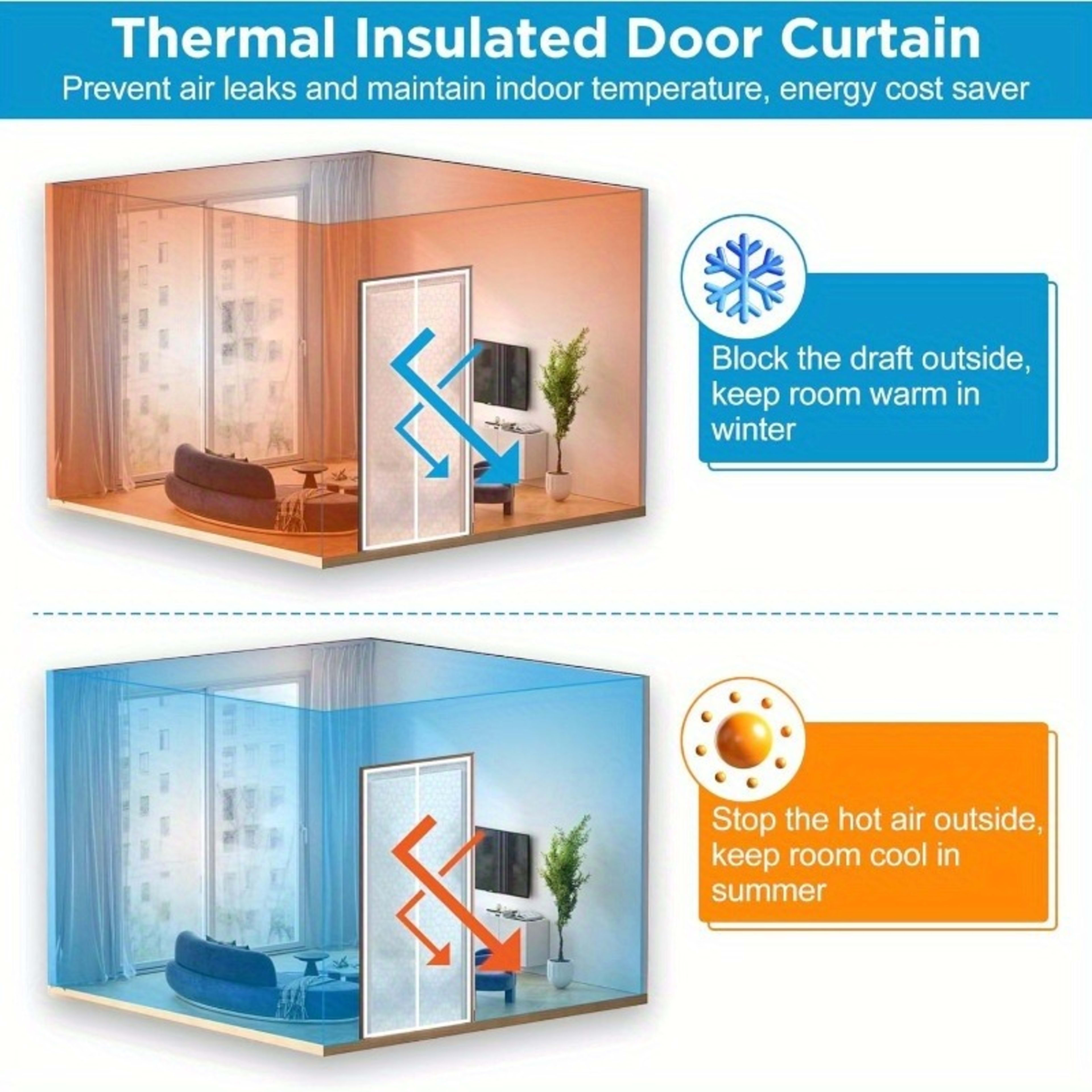 1 Black Lace Air Conditioner Door Curtain With Magnetic Closure, Seals For Insulation And Keeps Out Mosquitoes And Flies 7