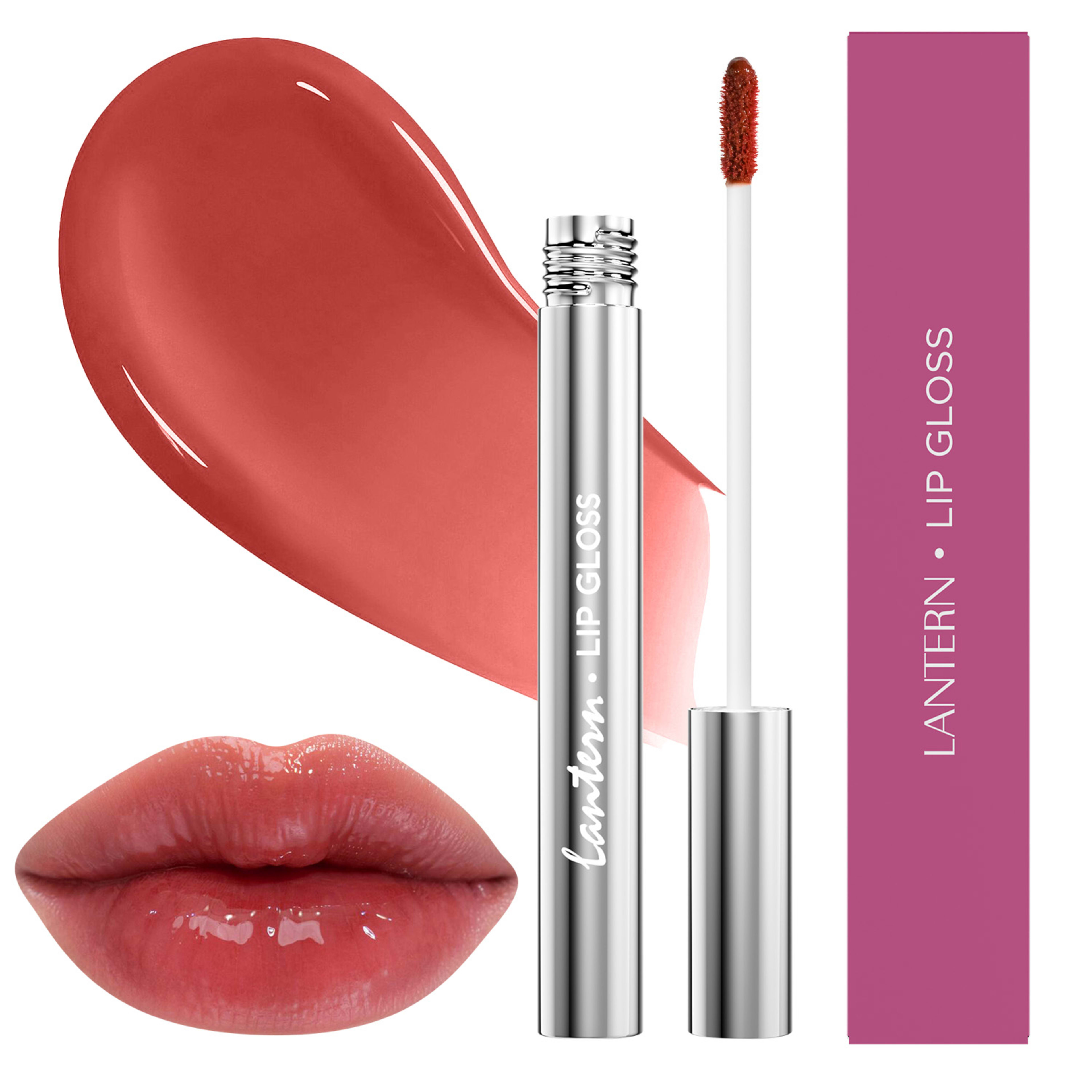 Long-Lasting Hydrating Lip Gloss, Moisturizing Non-Sticky Lip Tint With Hyaluronic Acid For Plumping Finish 3