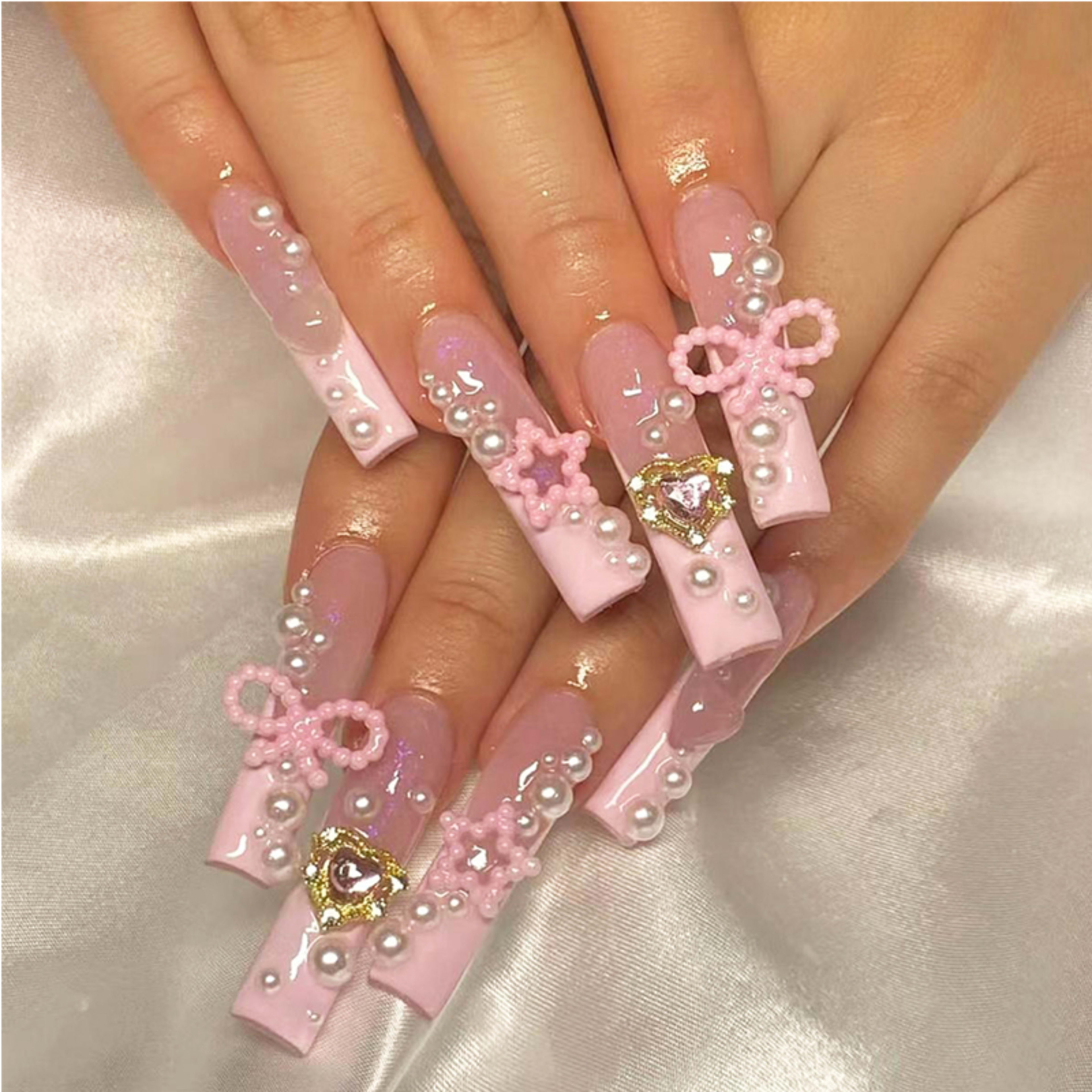 24 PCS Bowbowknot Nail Art 3