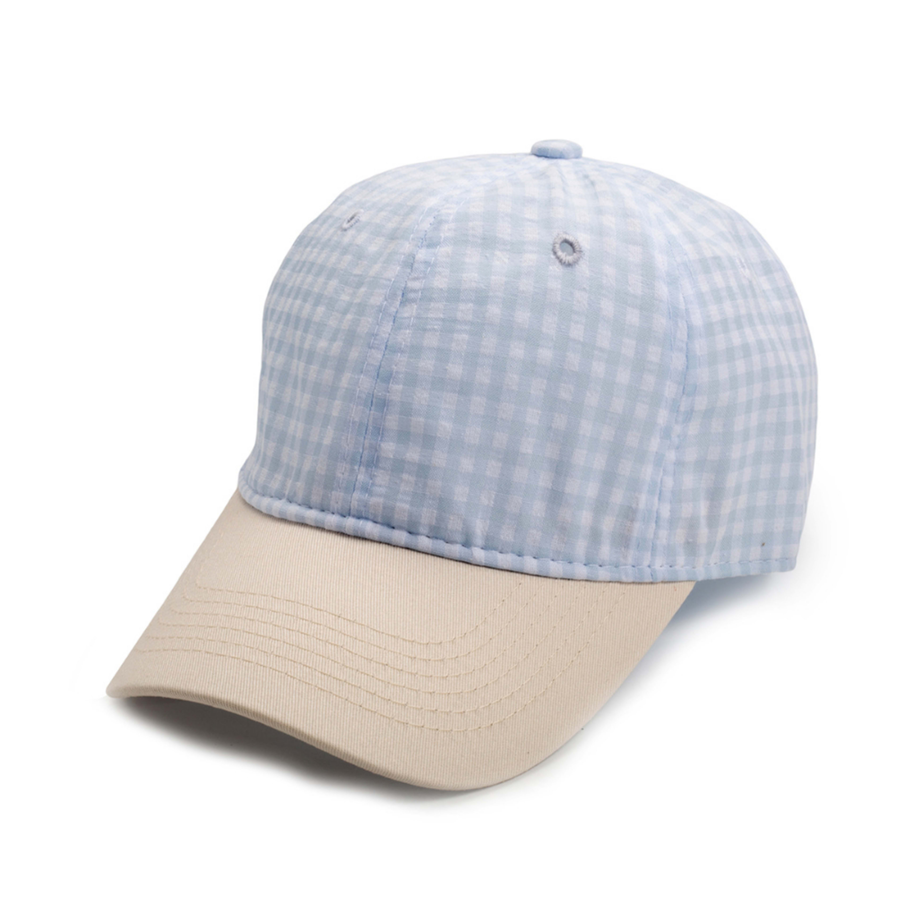 Men's And Women's Multi-color Small-checkered Baseball Cap. Fashionable And Fresh Style. Perfect For Summer Walks, Outin 3