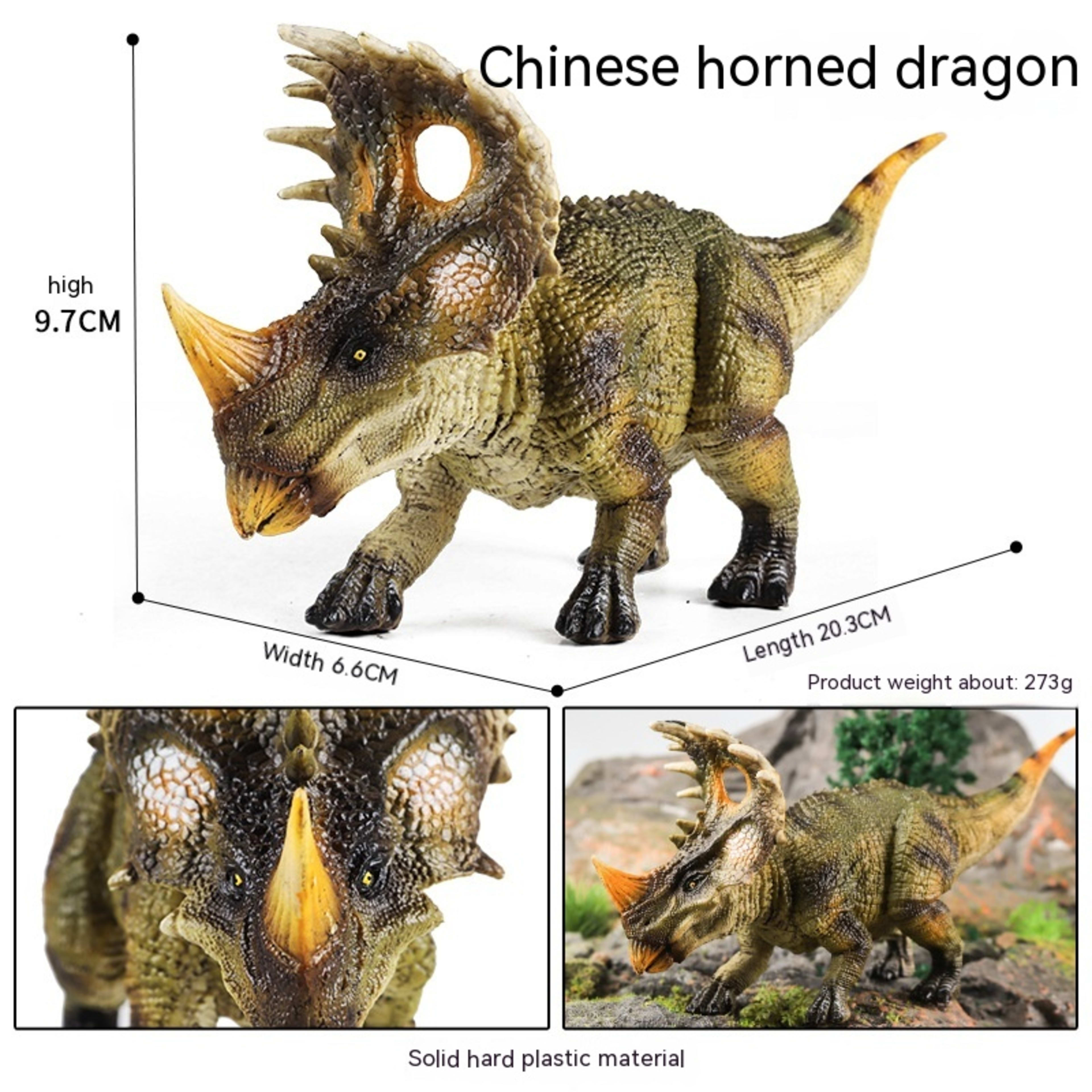 Simulation Dinosaur Chinese Horn Dragon Boy Toy 1
