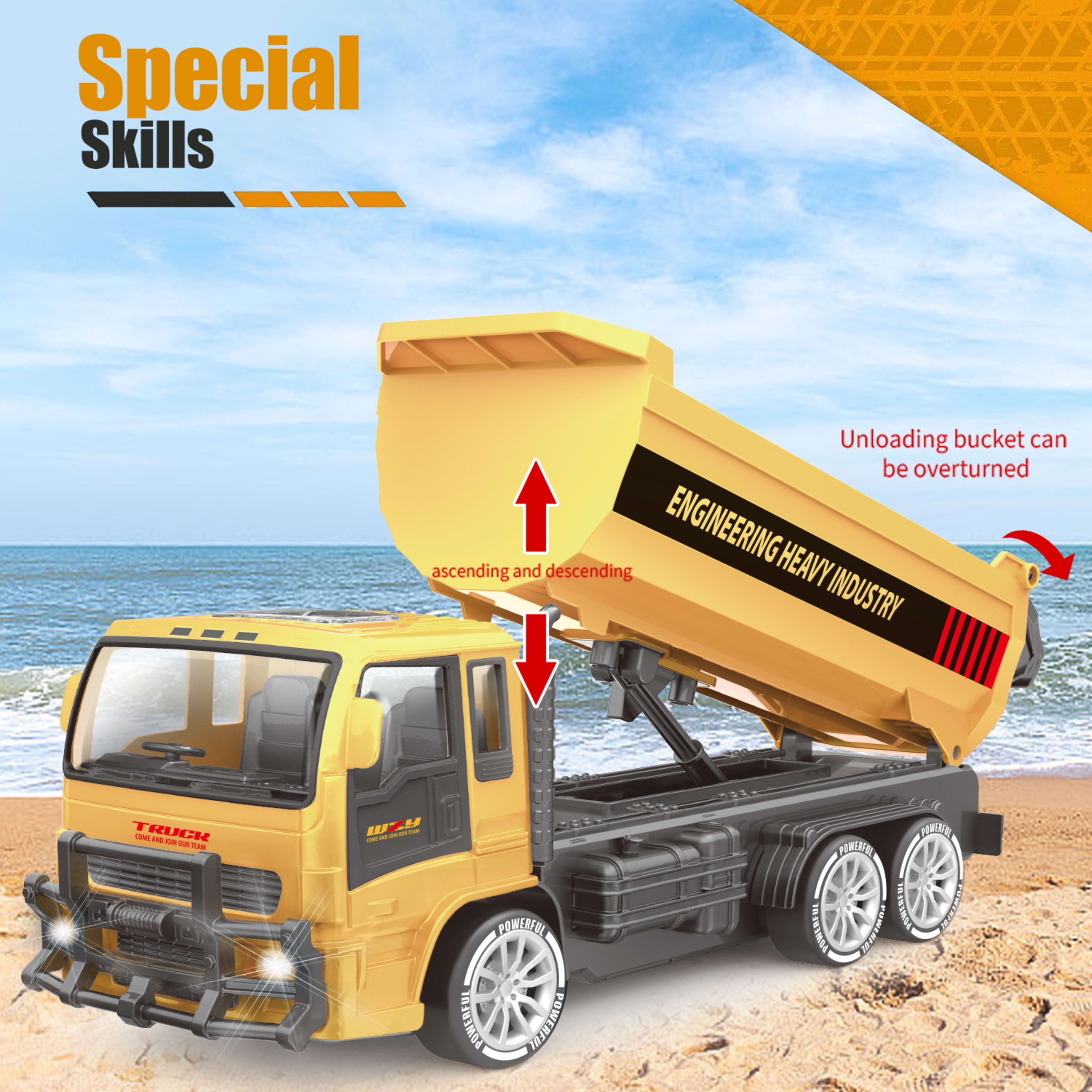 2025 Remote-controlled Engineering Vehicle Toys, Dump Truck Toys,Kids Gifts 3