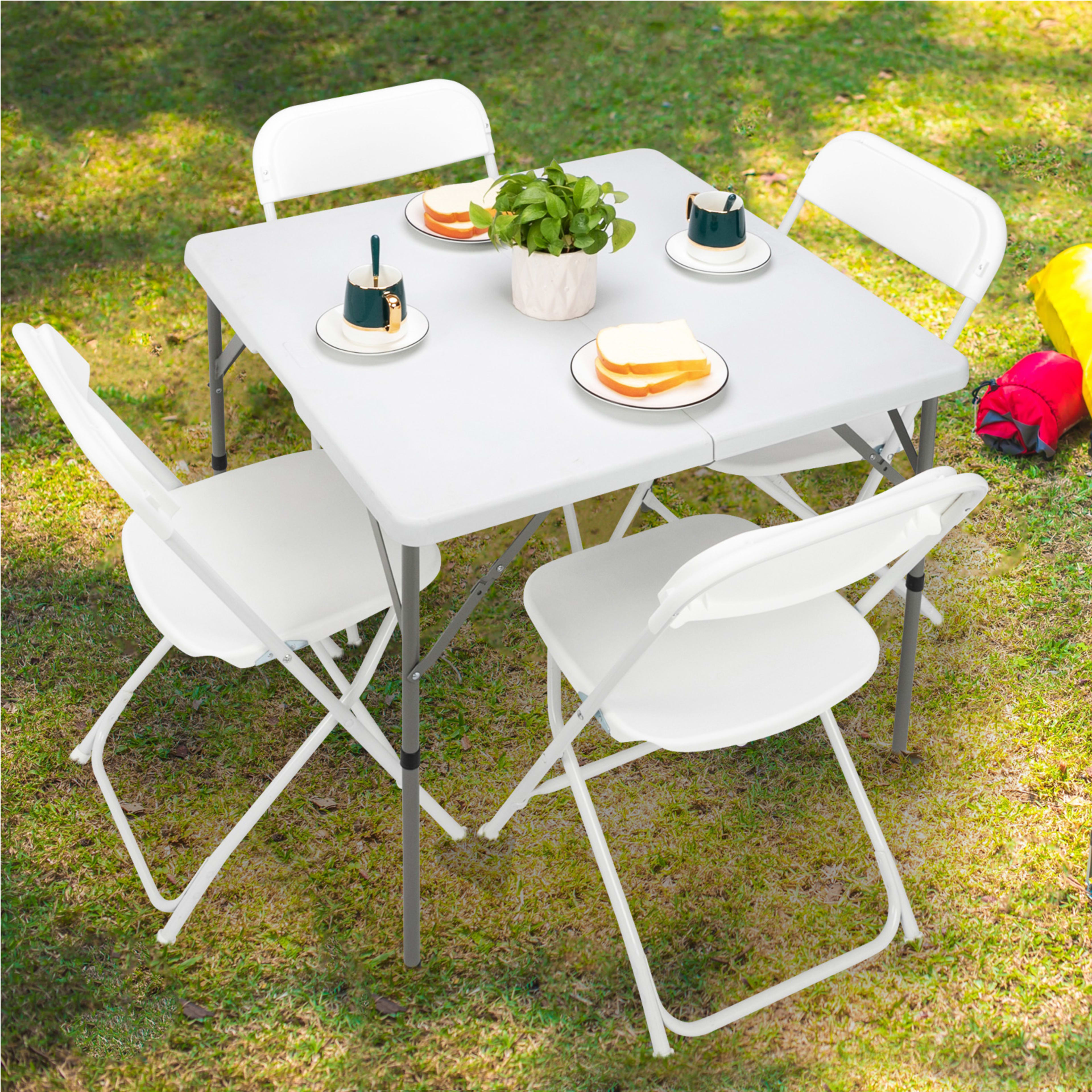 34inch Foldable Square Table 11