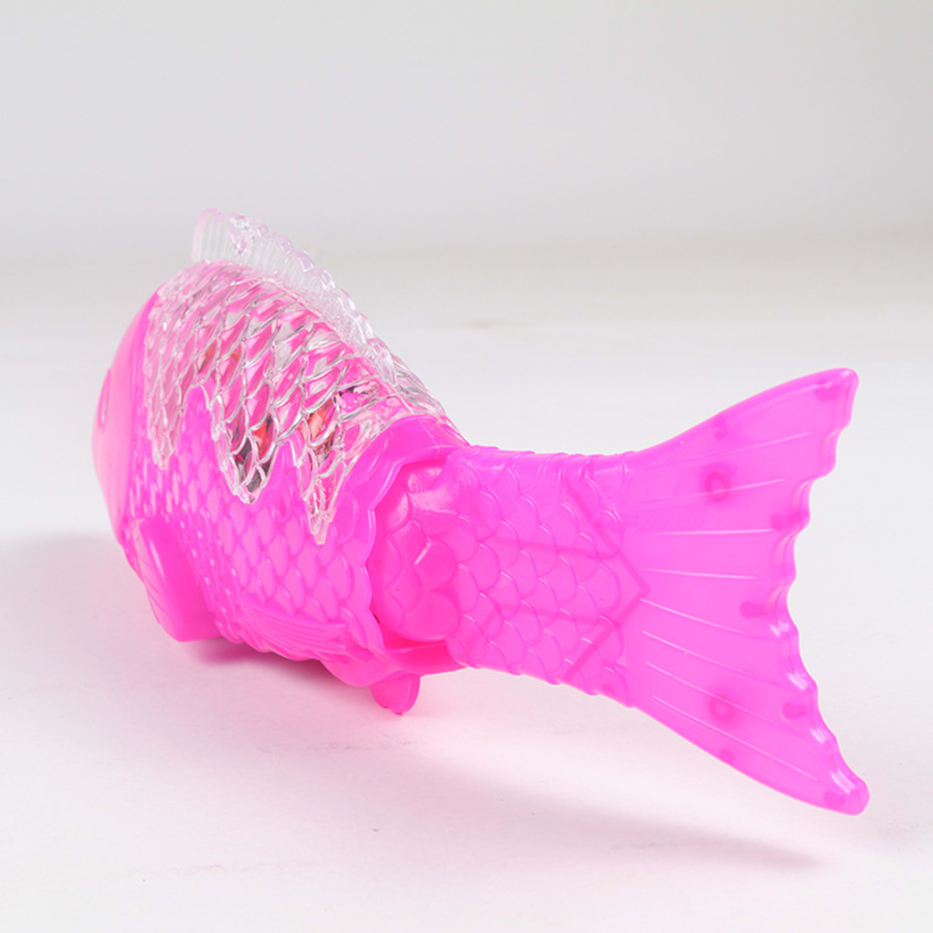 Children's Electric Fish Toy Flash Swing Projection Luminous Music Simulation 3