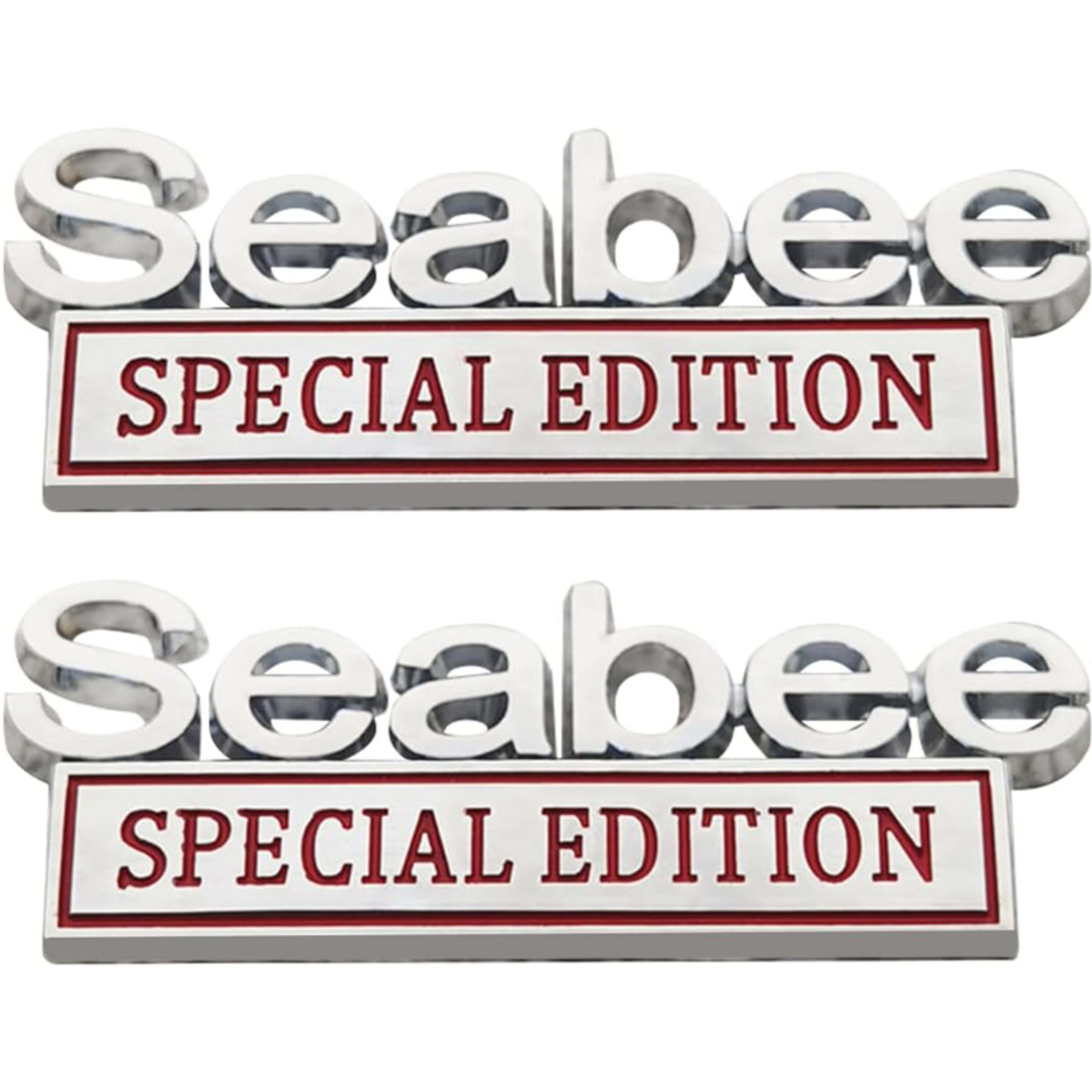 2pack Seabee Special Edition Emblems, Seabee Emblem 3D Badge Decal Car Truck SUV,Refrigerator Sticker,Window Display Sti 9