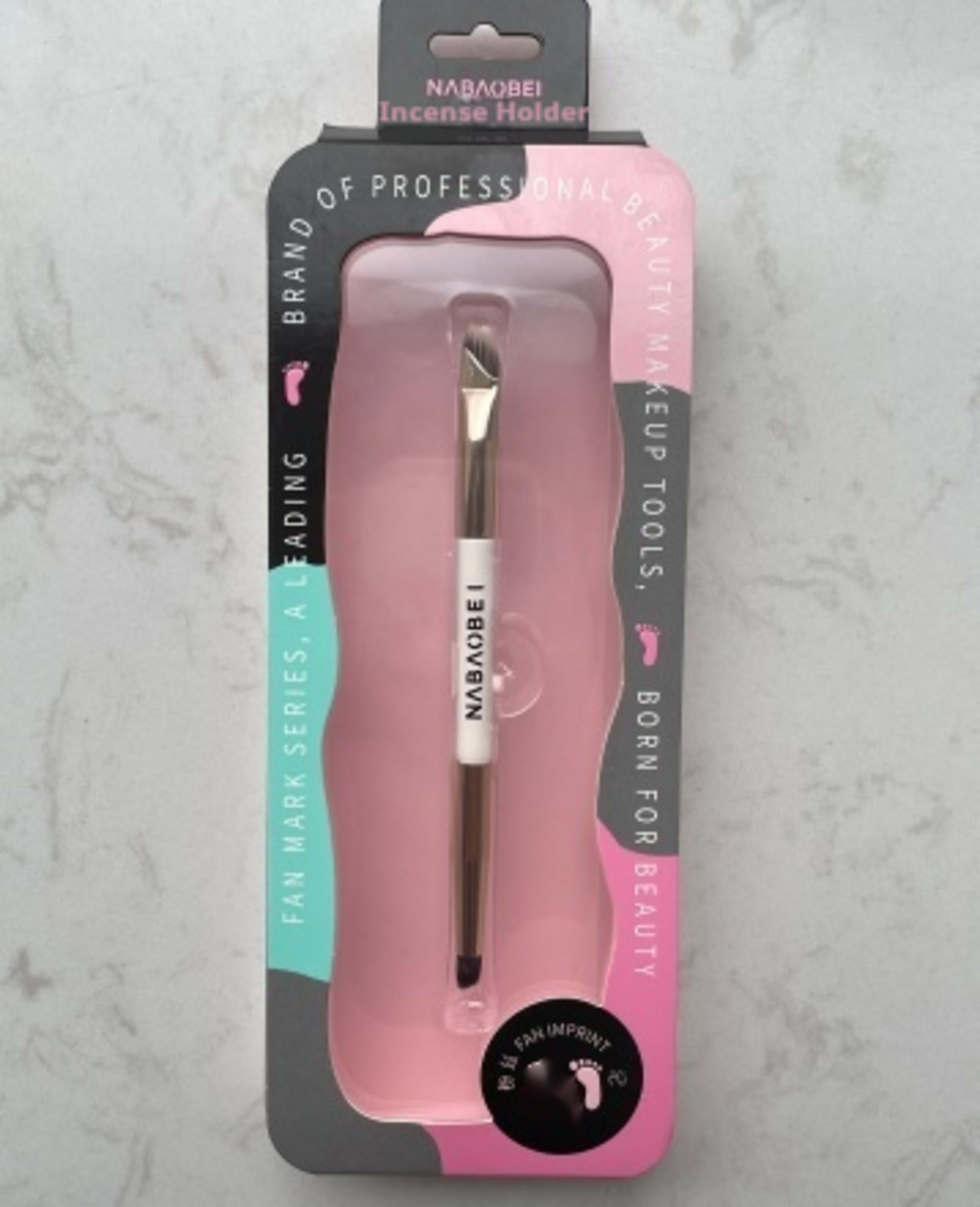 Double-ended Eyeshadow & Angled Eyebrow Brush Combo 3