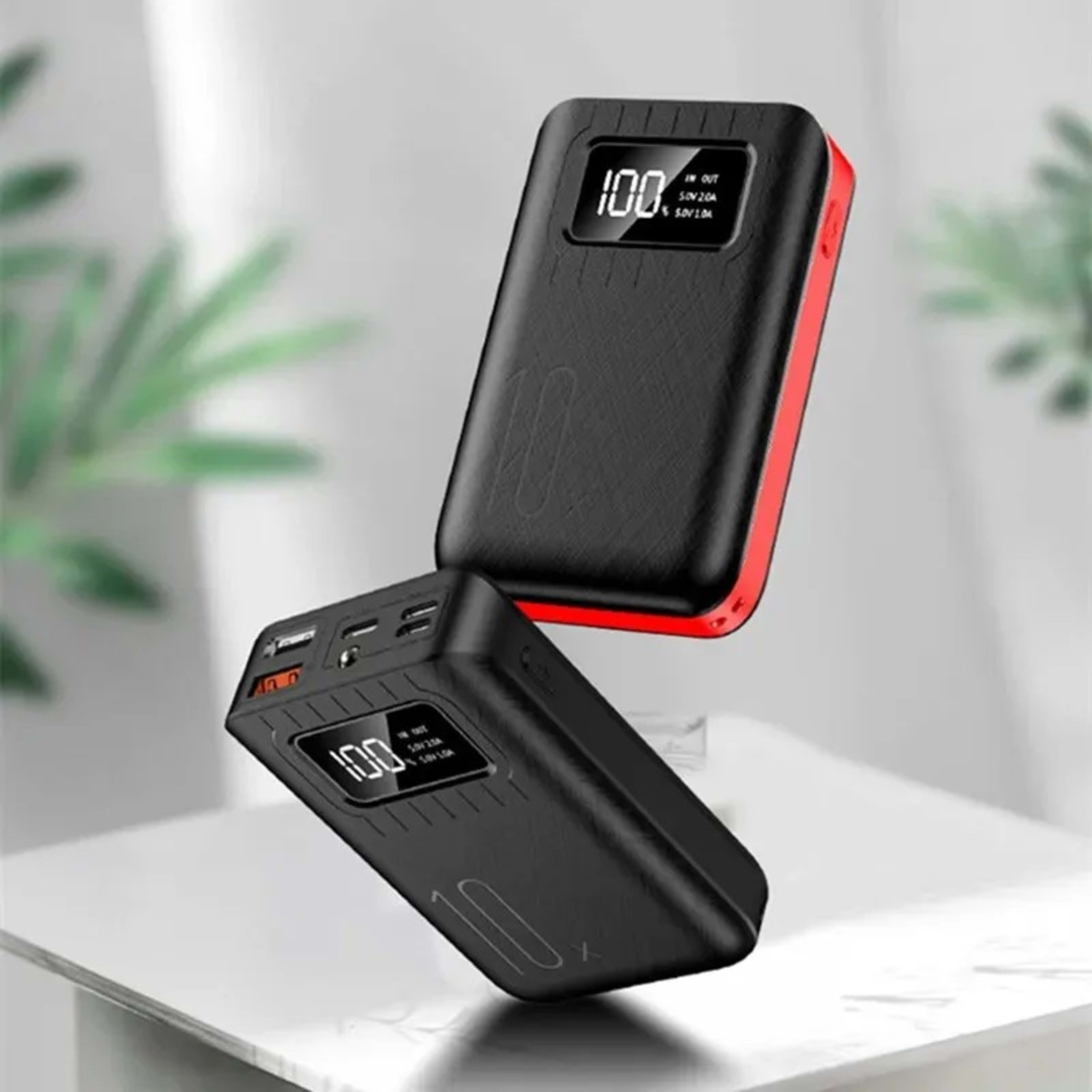 Portable Power Bank With High Capacity 10000 MAhAnd Fast Charging Function, Compatible With IPhone And Samsung. 8