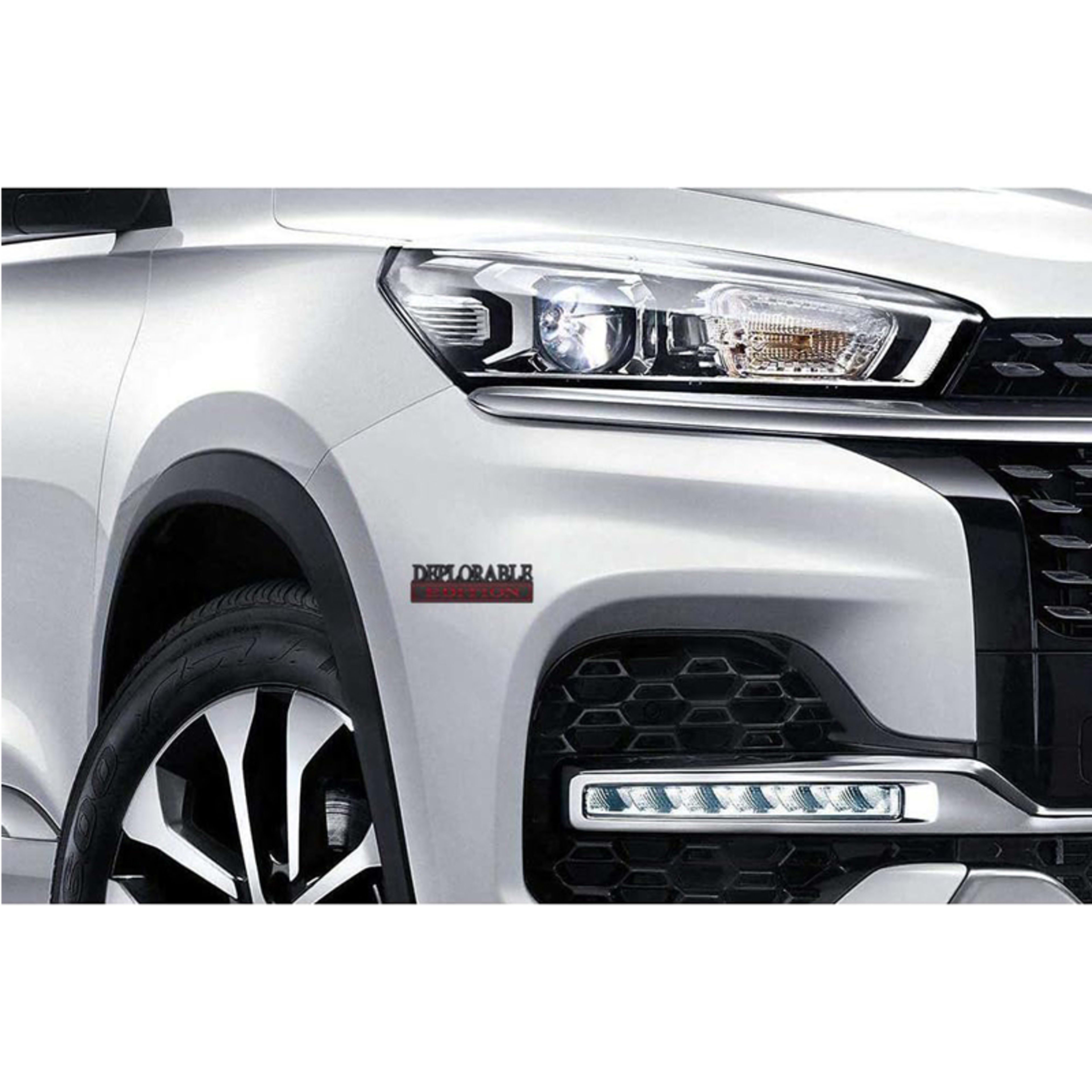 2pcs Deplorable Edition Emblems, Emblem 3D Badge Decal Car Truck SUV,Refrigerator Sticker,Window Display Stickers,Bicycl 12