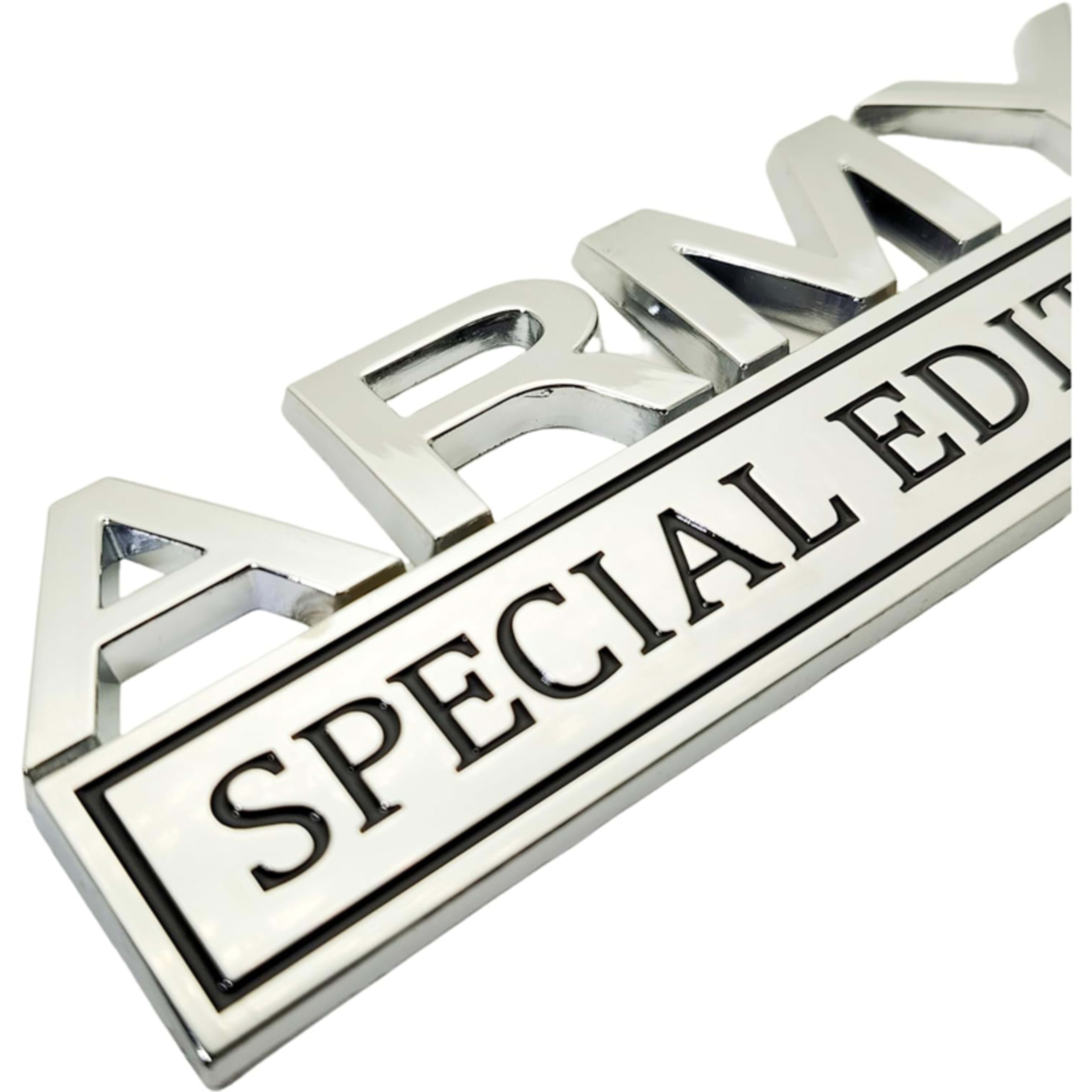 2pack Army Special Edition Emblems, Army Car Emblem 3D Badge Decal Car Truck SUV,Refrigerator Sticker,Window Display Sti 3
