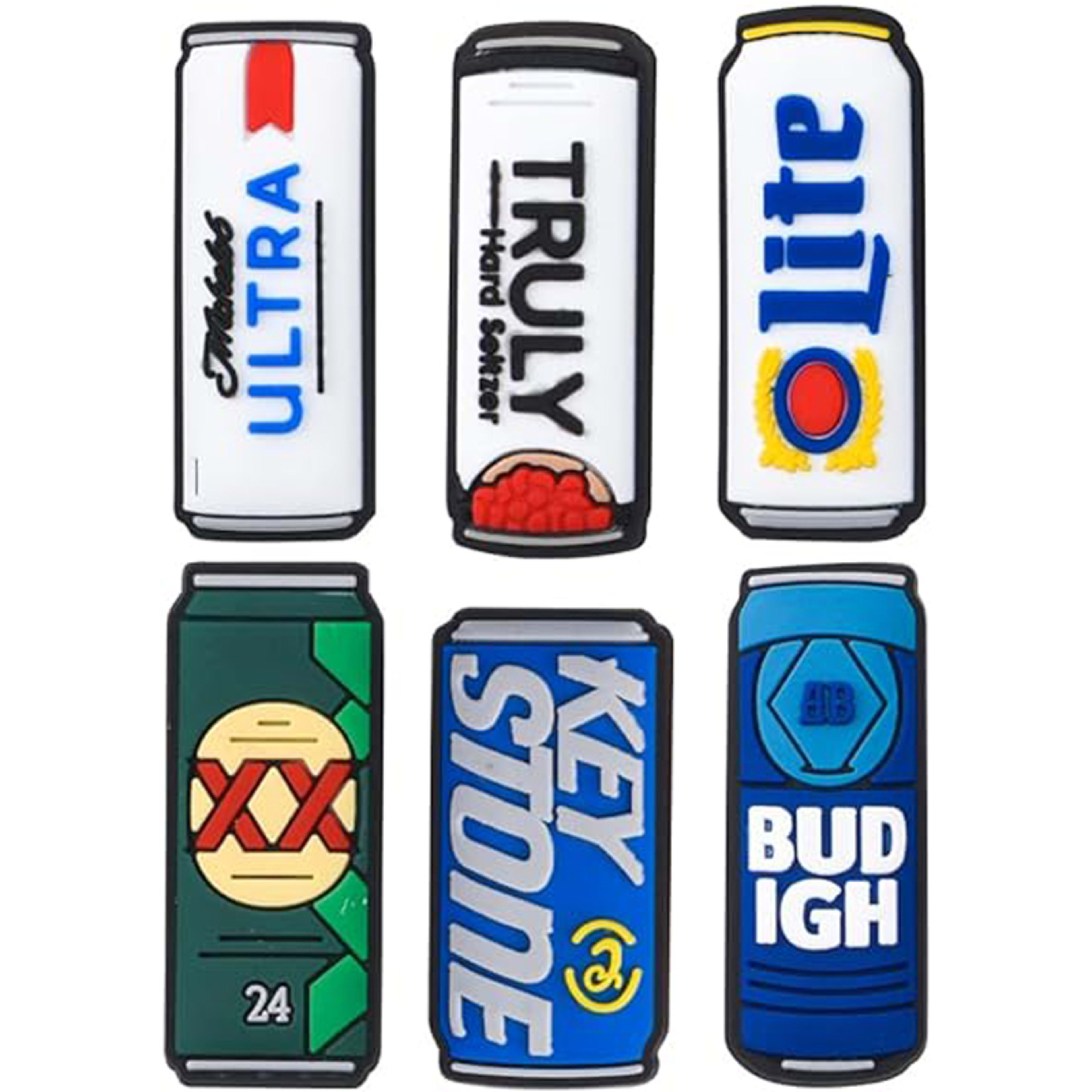 Random Lot Of 25 Pcs PVC Shoe Charms Different Food Candy And Drink Bottle Shoe Decoration 3