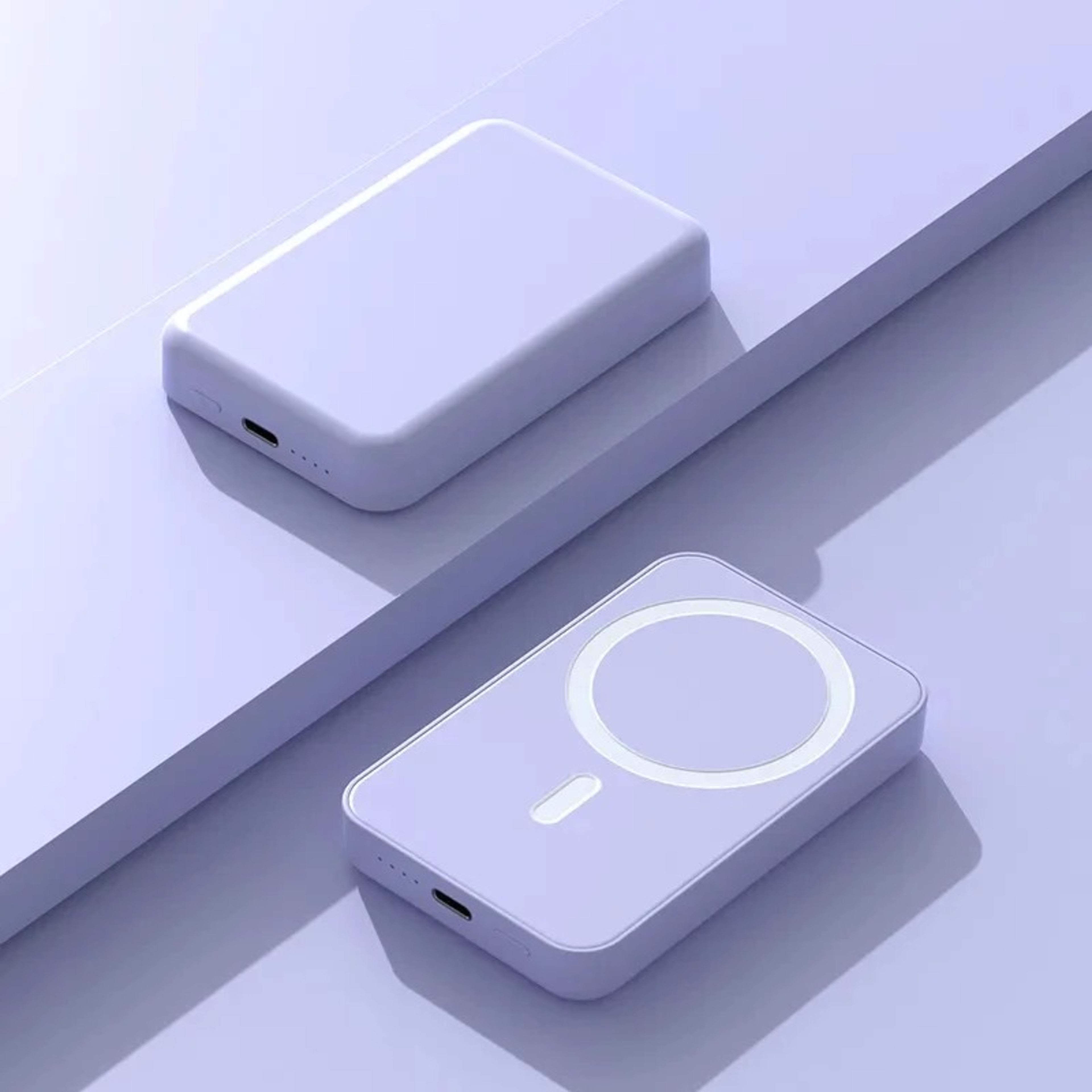 20W Power Bank With Magnetic Closure, 10000mAh, Portable, Wireless, Fast Charging, MagSafe Compatible For IPhone 15 Pro  5