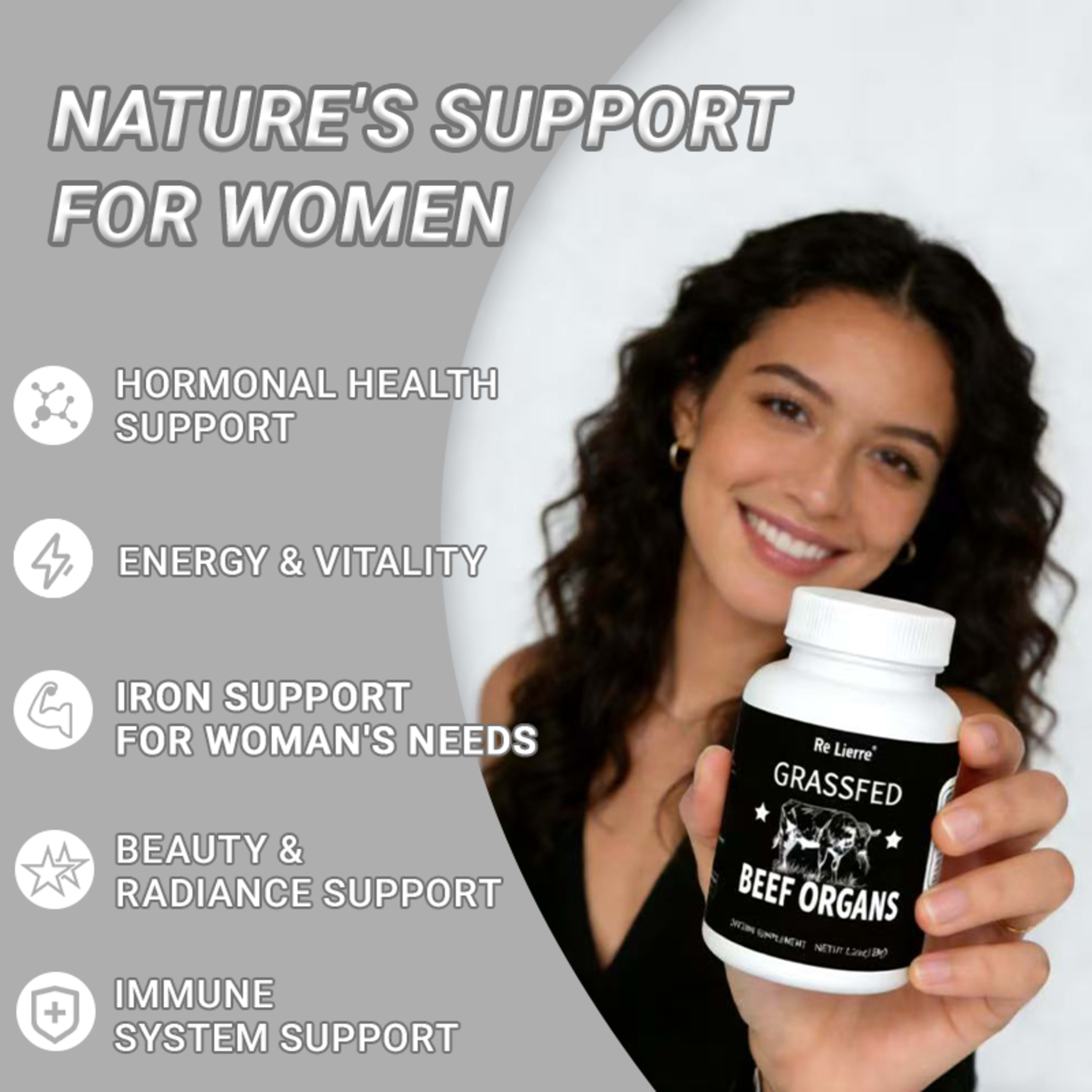 Ancestral Supplements Grass Fed Beef Organ Supplement 3
