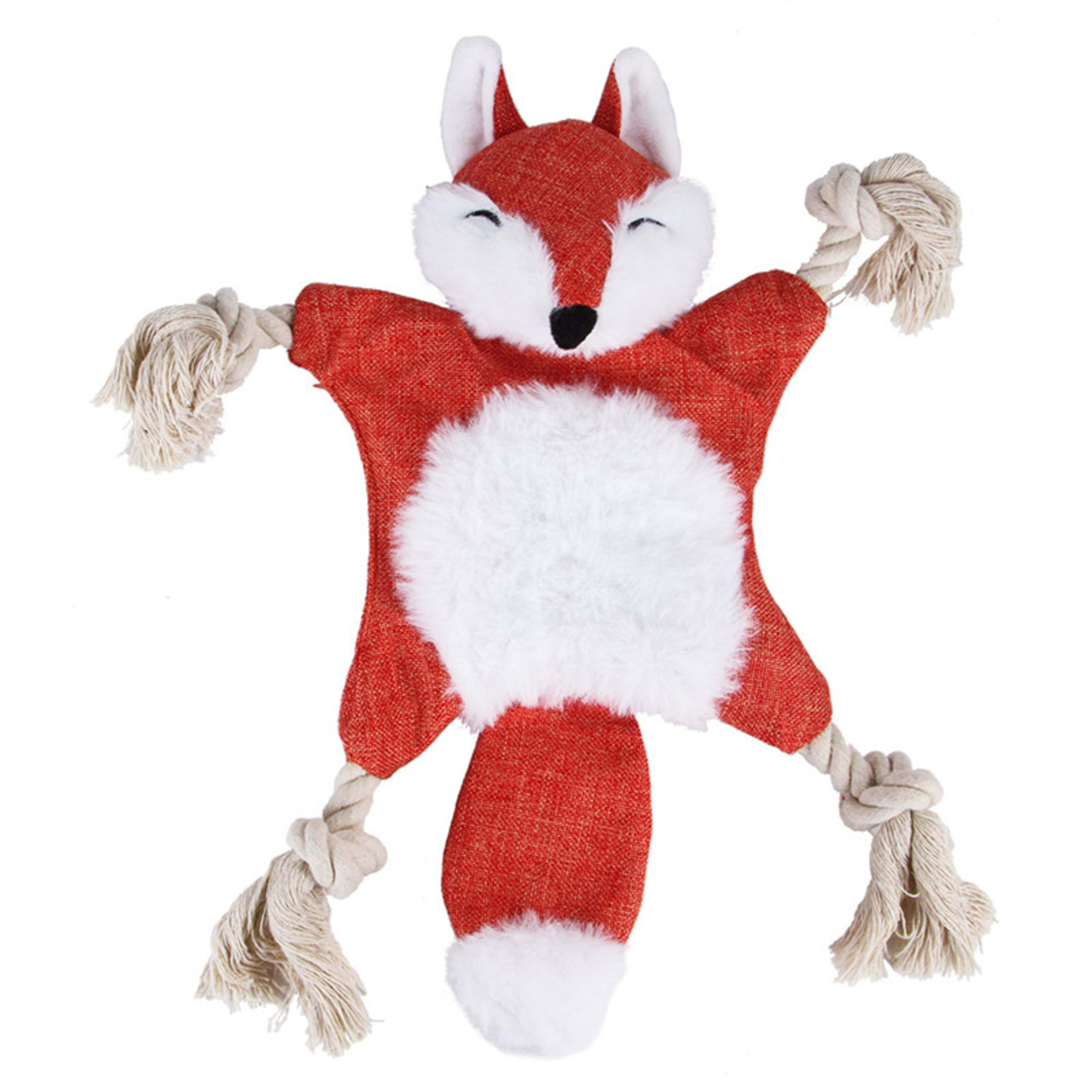 Dog Toys, Stuffed, Chewing, Plush, Squeaky Animal Pet Toys, Puppy, Fox, Squirrel, Dog, Cat, Chewing, Squeaky Toys, Pet S