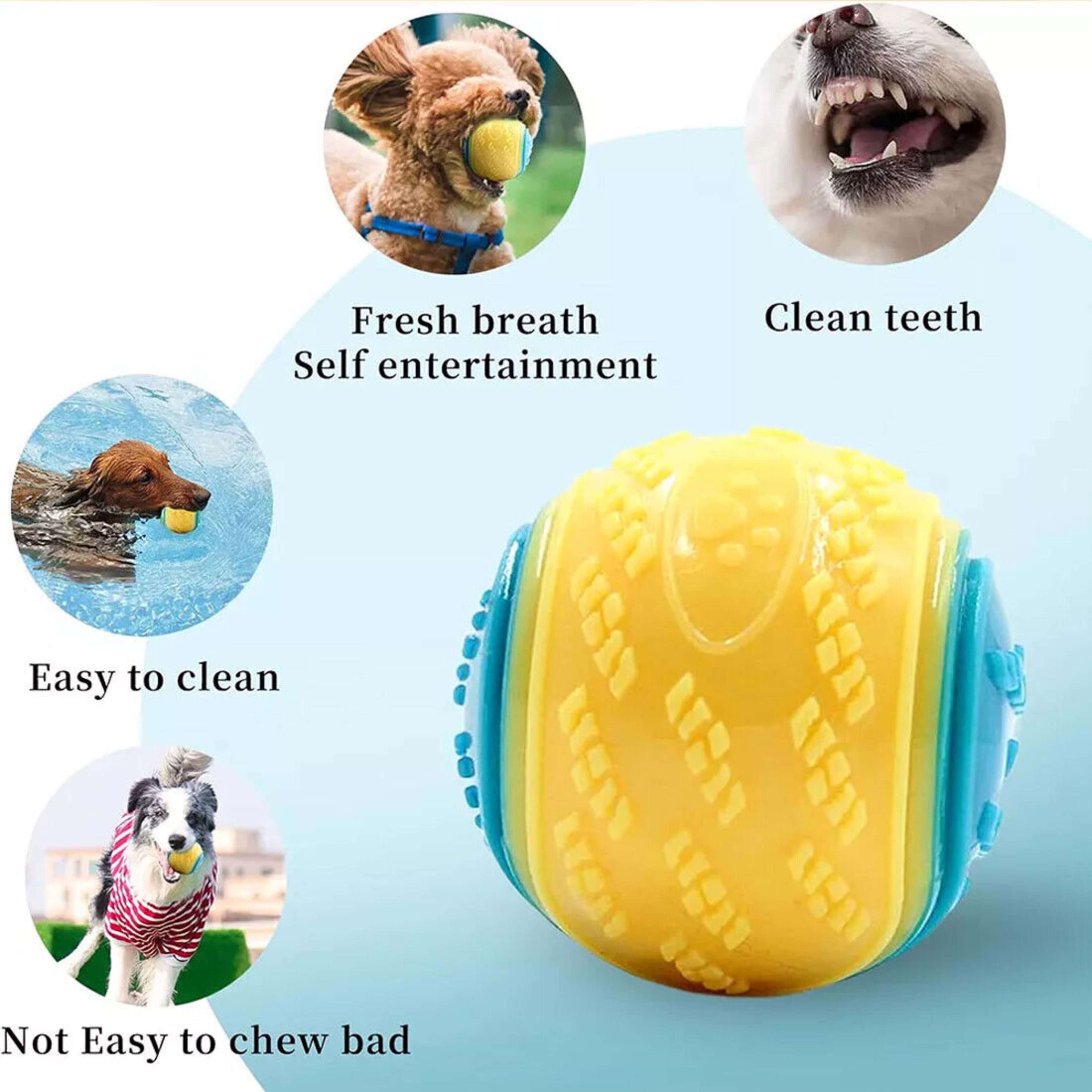 NEW Scooby-Doo Durable Squeaky Set Of 8 Dog Balls For Teeth Cleaning Interactive UK 8