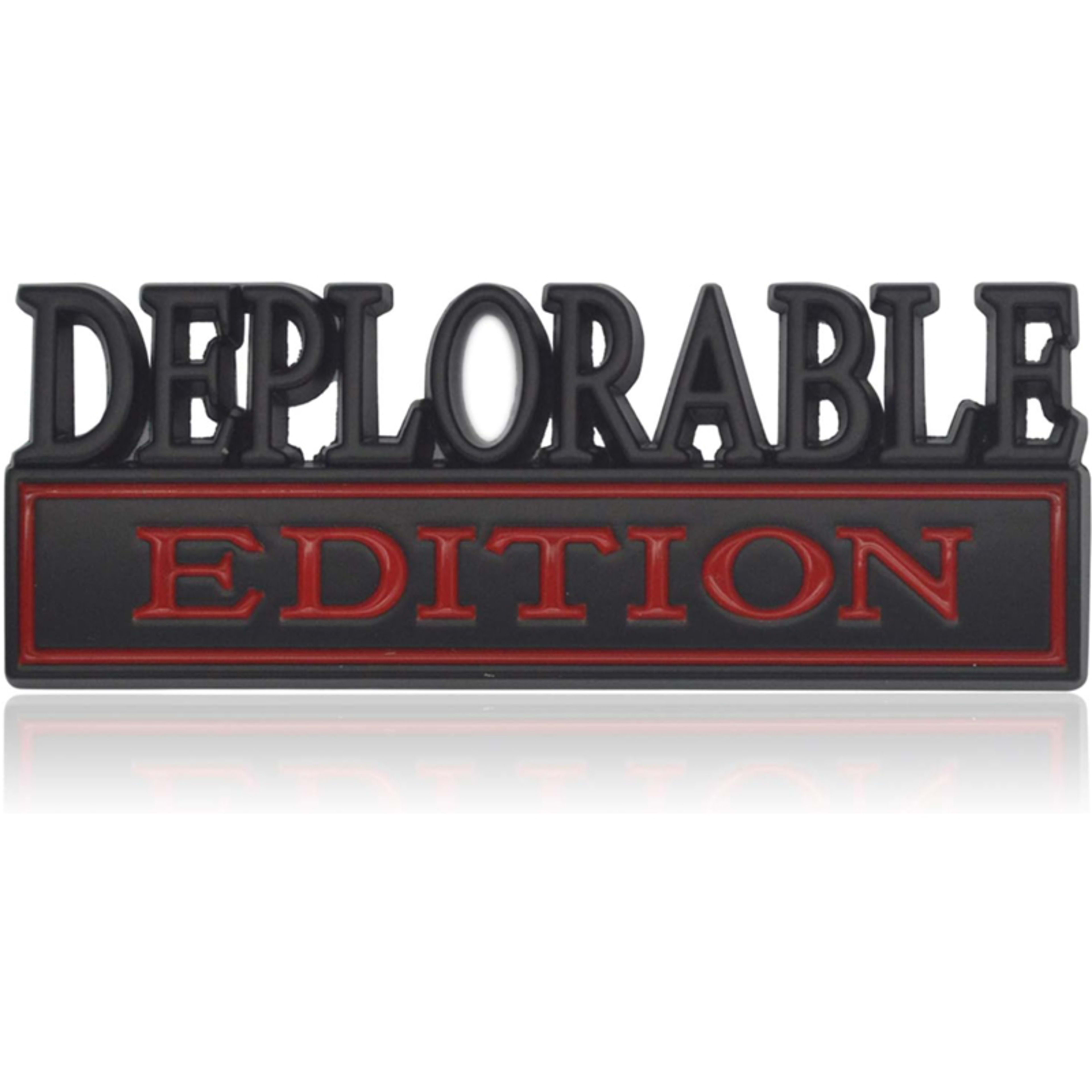 2pcs Deplorable Edition Emblems, Emblem 3D Badge Decal Car Truck SUV,Refrigerator Sticker,Window Display Stickers,Bicycl 11