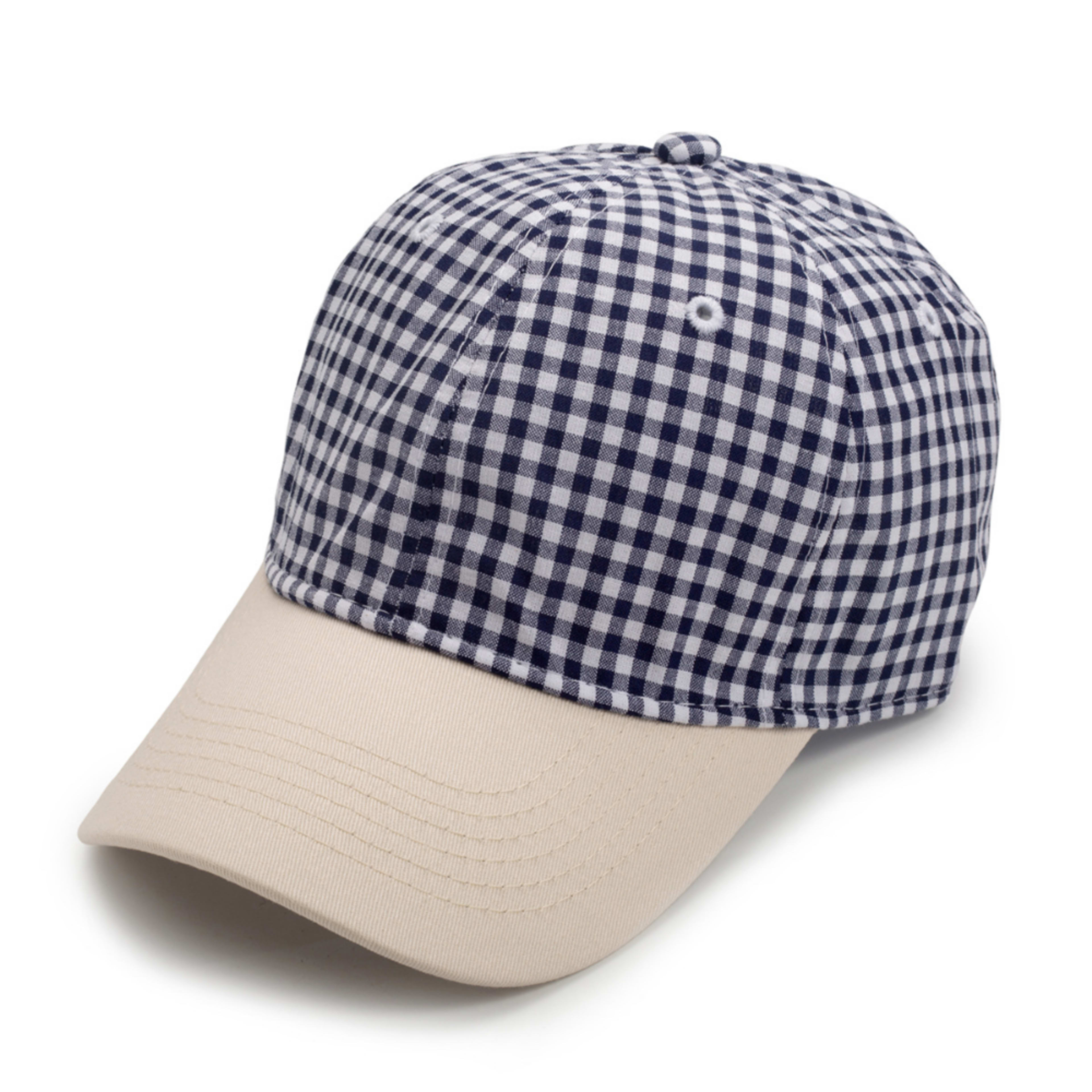Men's And Women's Multi-color Small-checkered Baseball Cap. Fashionable And Fresh Style. Perfect For Summer Walks, Outin 4