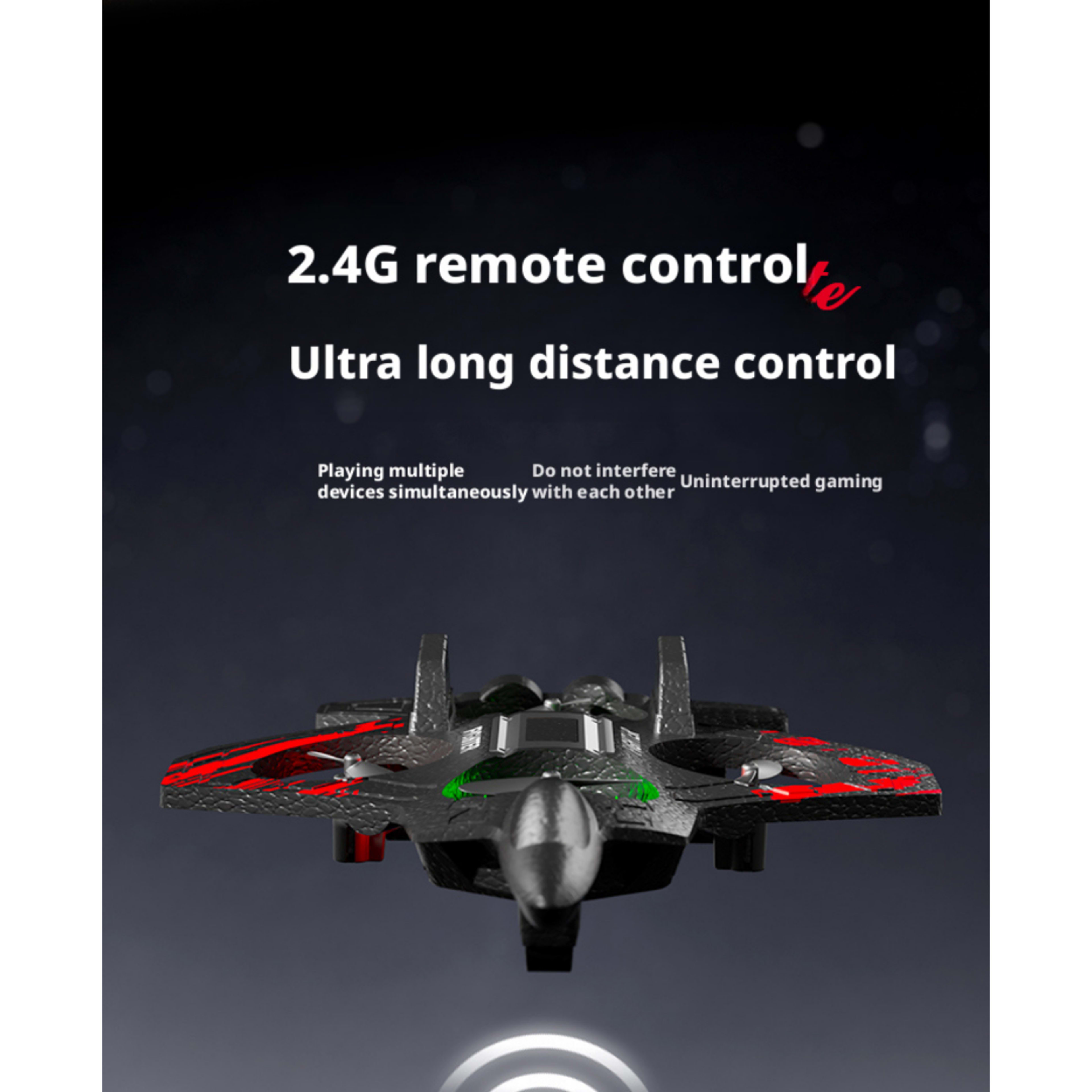 Foam Aircraft - Red,Blue- Dual Power 7
