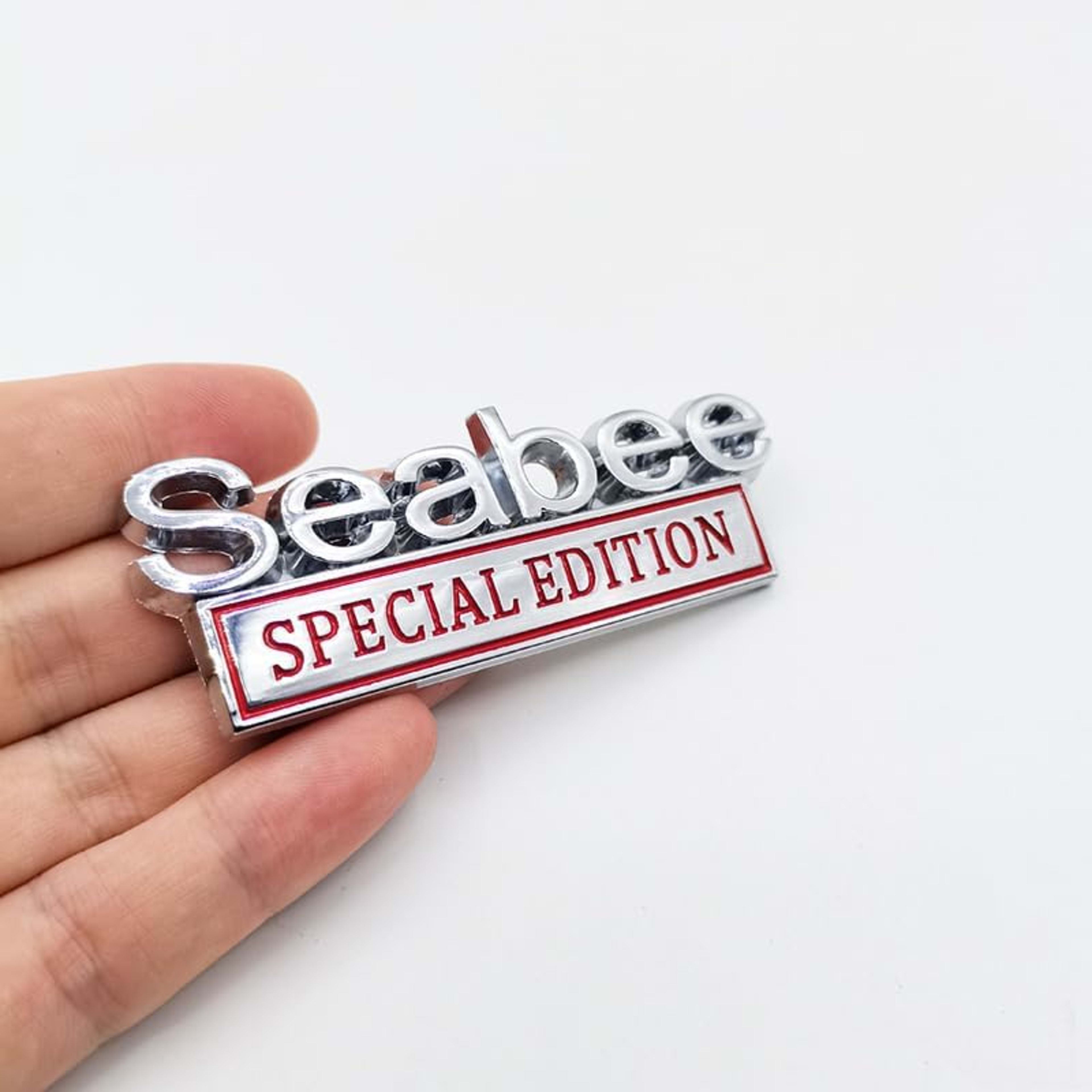 2pack Seabee Special Edition Emblems, Seabee Emblem 3D Badge Decal Car Truck SUV,Refrigerator Sticker,Window Display Sti 12