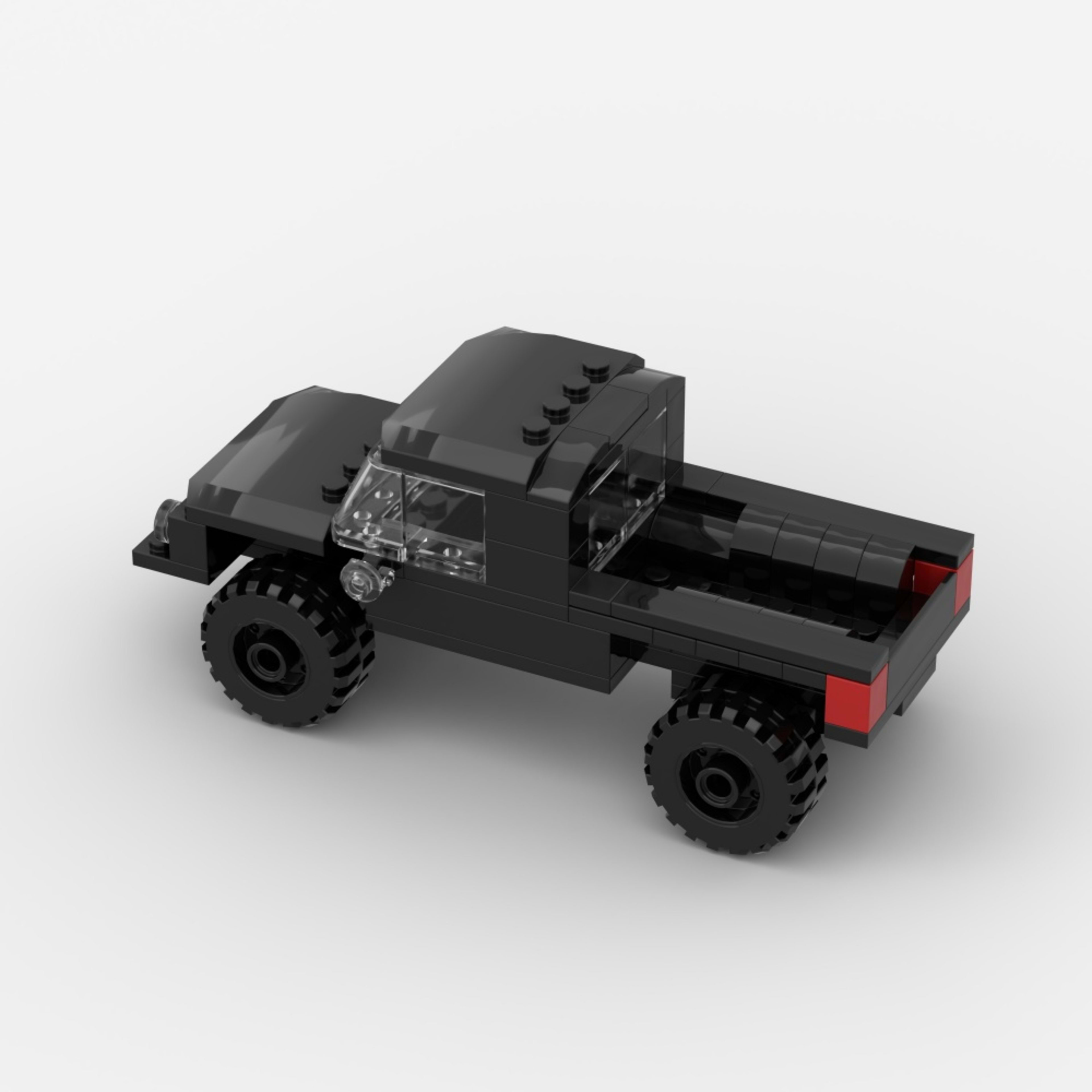 85PCS Off-Road Pickup Truck Building Blocks, Mini Off-Roader Vehicle Toy Gift For Boys Girls And Adults 7